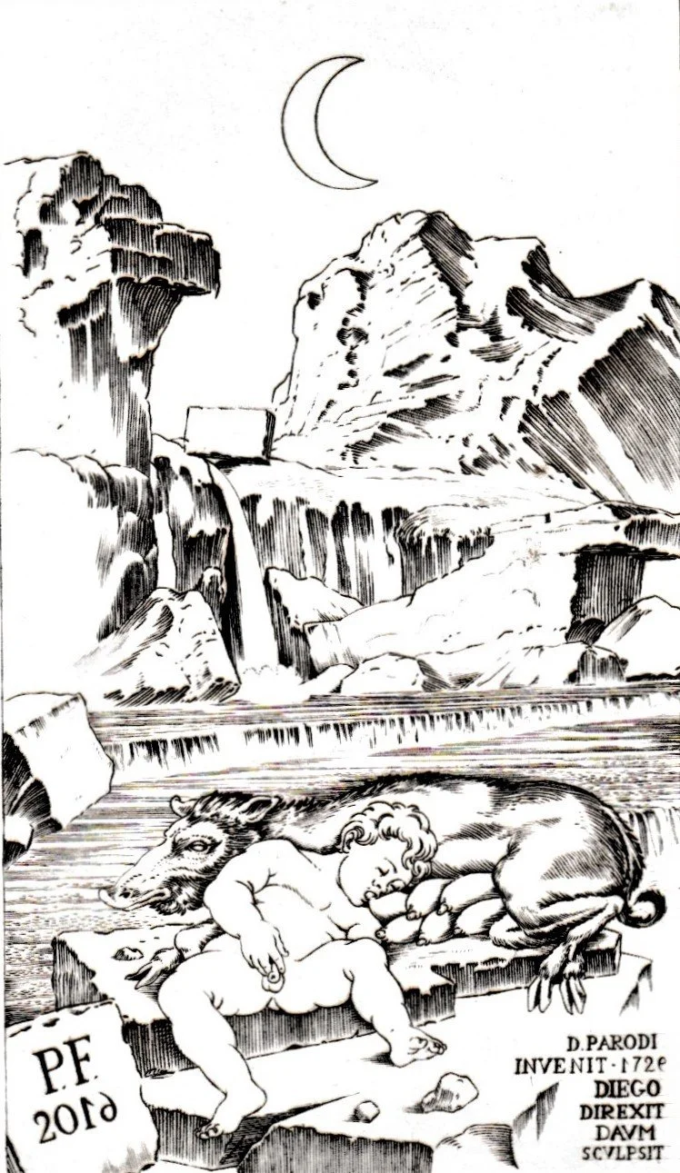 PF 2016. Bulino su rame, mm 61x103