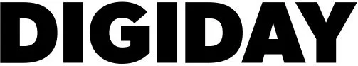 DIGIDAY logo in black text