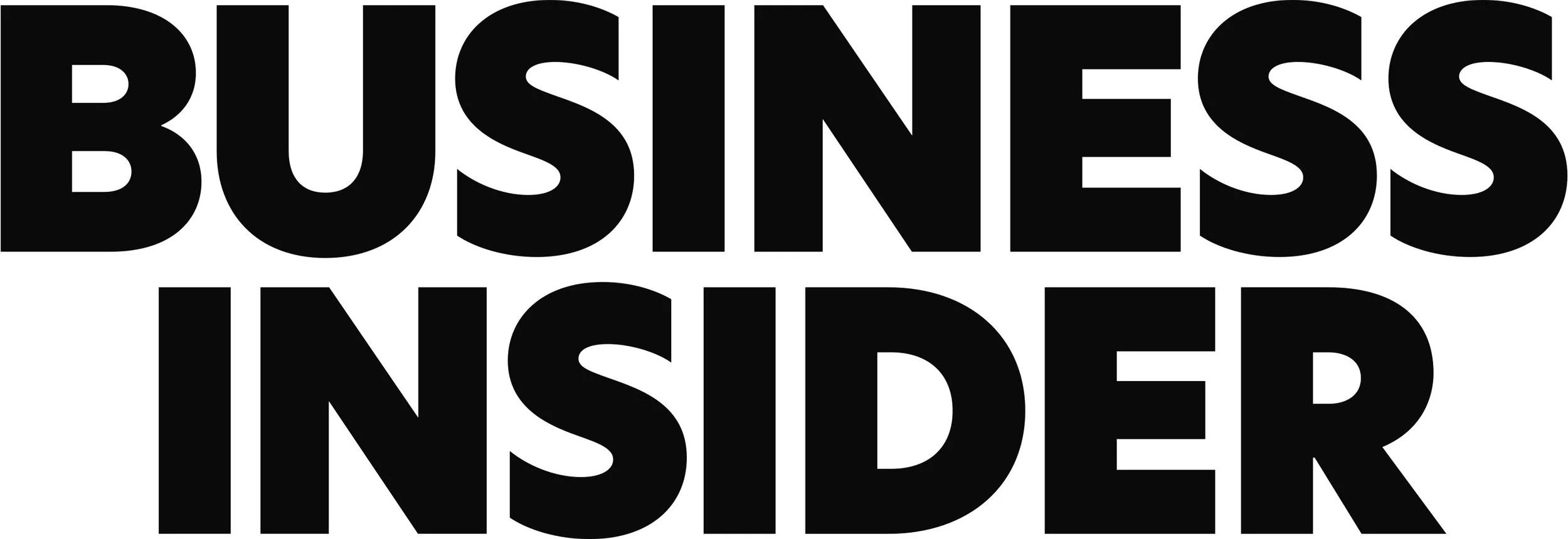 Black text on a white background reading 'Business Insider' in large, bold letters.