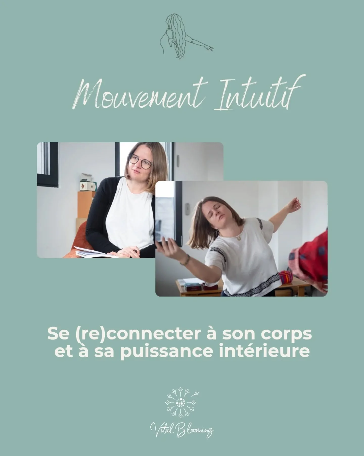 ✨ Mouvement intuitif : revenir &agrave; ton corps, revenir &agrave; toi. ✨

Ton corps parle.
Il ressent, il retient, il appelle.
Et parfois, il suffit d&rsquo;un espace s&eacute;curisant pour l&rsquo;&eacute;couter &agrave; nouveau.

C&rsquo;est pour