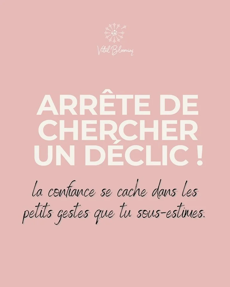 ✨ La confiance en soi ne tombe pas du ciel.
Elle se construit dans ces petits gestes que l&rsquo;on sous-estime : dire non, oser dire oui, essayer, se tromper, recommencer&hellip;

Beaucoup de femmes se sentent bloqu&eacute;es parce qu&rsquo;elles :
