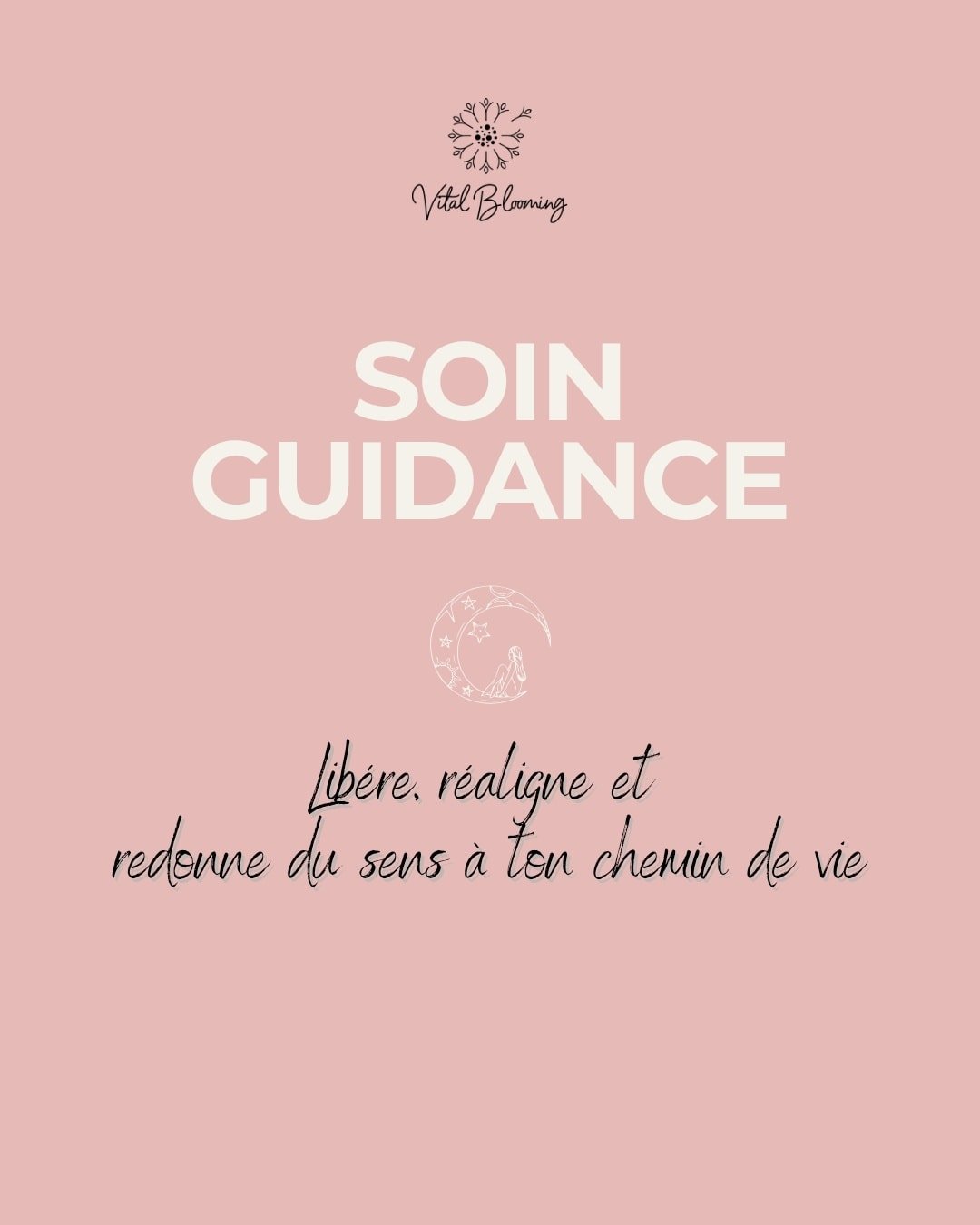 Le soin guidance est un espace pour toi, pour &eacute;couter ton &eacute;nergie, accueillir ce qui bloque, et retrouver l&eacute;g&egrave;ret&eacute;, clart&eacute; et fluidit&eacute;.

Mon r&ocirc;le est d&rsquo;&ecirc;tre un pont entre ton &eacute;