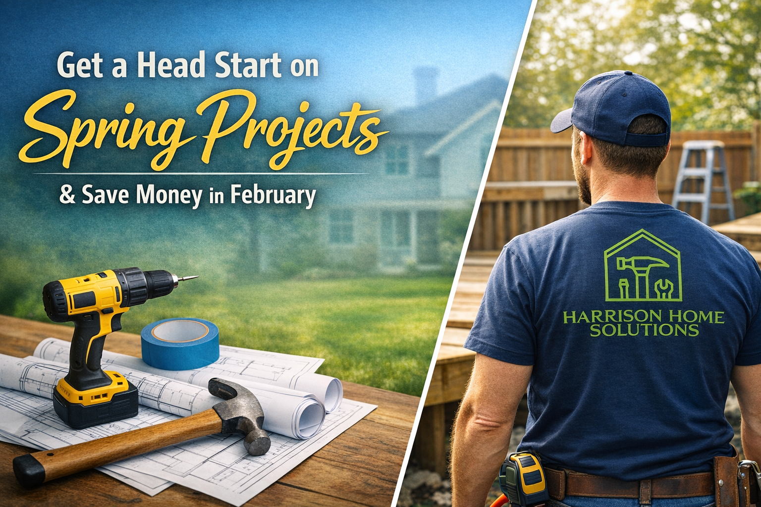 Get a Head Start on Spring Home Projects (and Save Money Doing It)