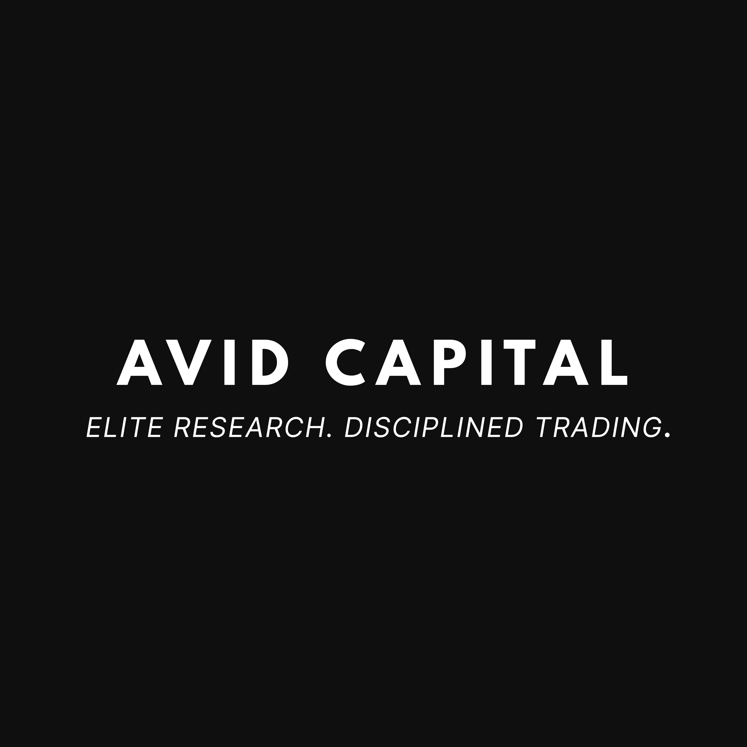 Avid Capital | Elite Research & Monthly Market Access