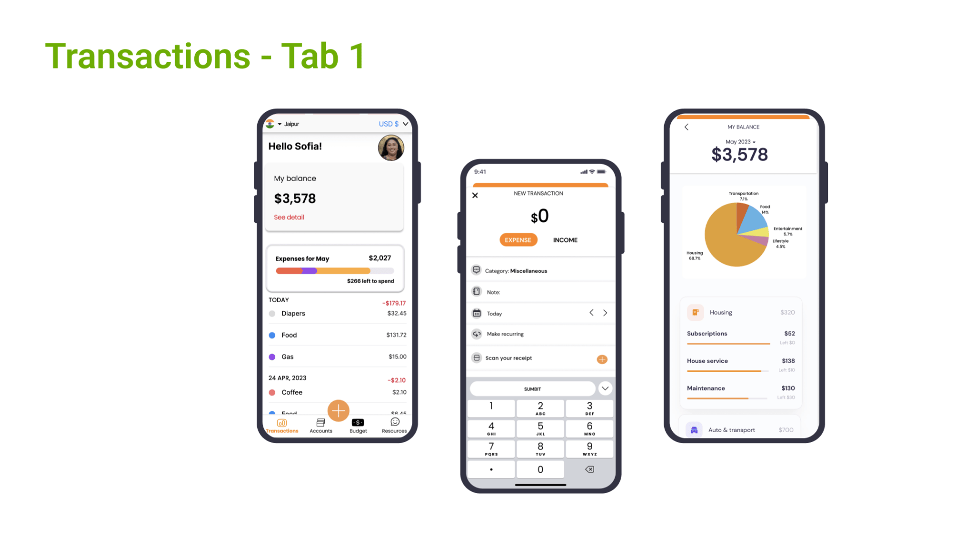 Upload Receipts Tab 1