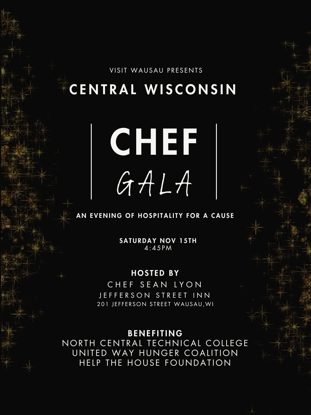 First Annual Chef Gala
