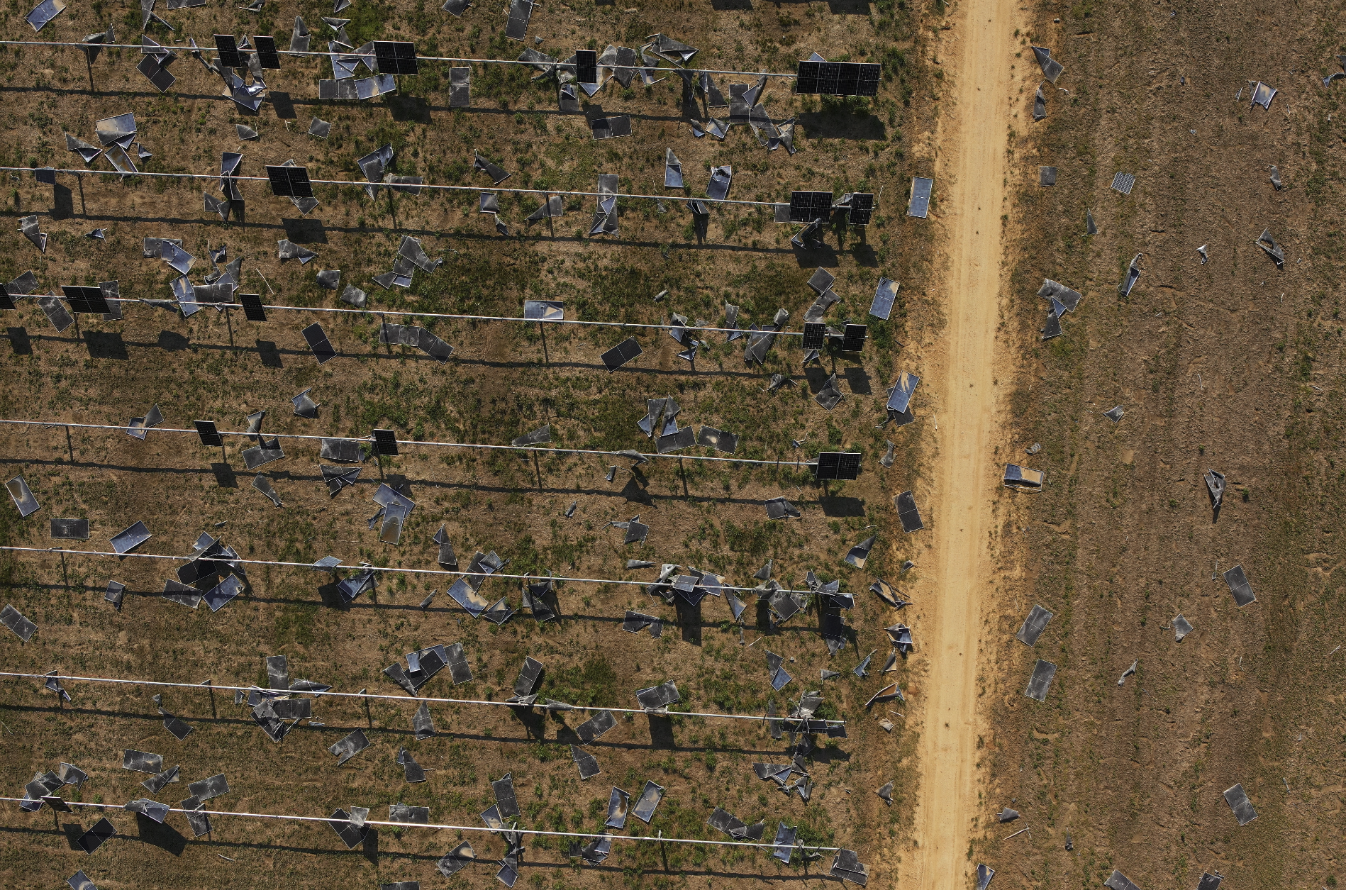 How Above Surveying Company Helps Customers When Storms Damage Their Solar Plant