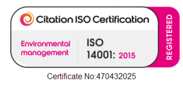 Citation ISO Certification ISO 14001:2015