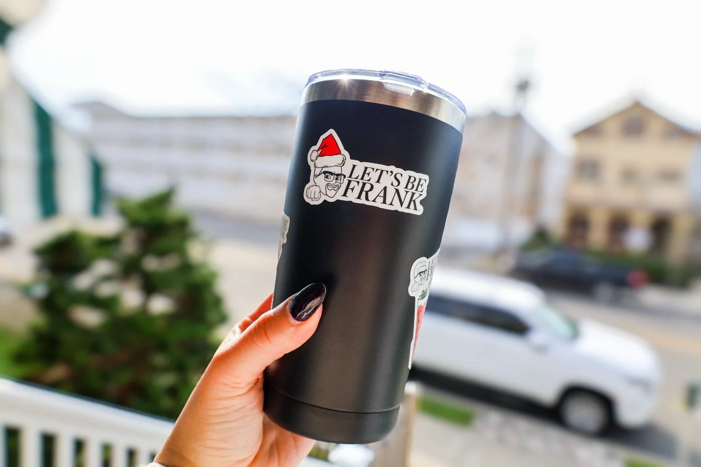 Tumblers are now live on franks-way.com! 🎁🔗 The perfect gift for the coffee lover by day, espresso martini connoisseur by night 🍸

Pair with a 4-pack of single serve Mini Frank cans! Pour into the tumbler over ice, shake, pour + enjoy ✨