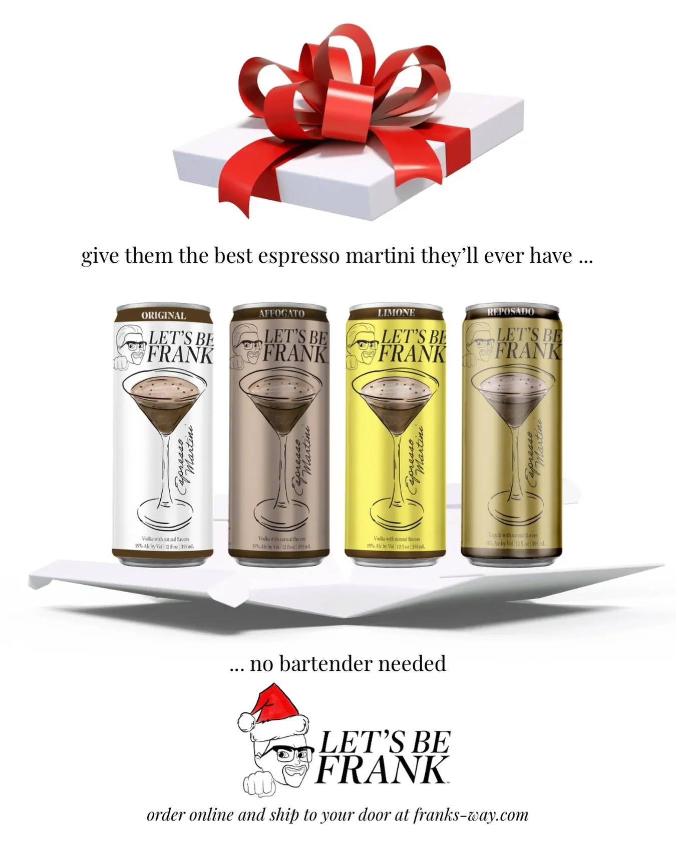 The gift they&rsquo;ll be raving about all year ✨🍸 Order now and ship to your door at franks-way.com!