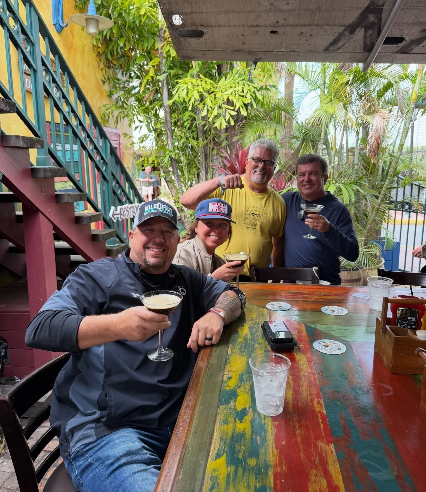 Found some affogato fans at @ramsheadsouthernmost! 🍸🌴 Thank you for loving Let&rsquo;s Be Frank as much as we do!! 🤎