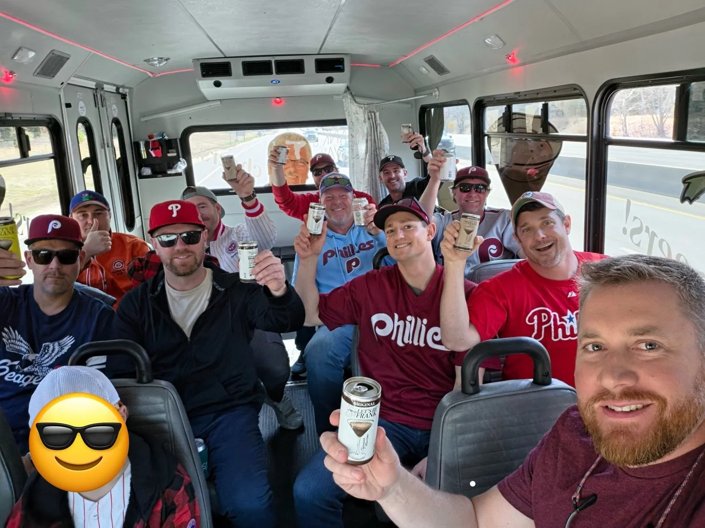 HAPPY OPENING DAY! ⚾️❤️🔔 Baseball season is here and the Let&rsquo;s Be Frank Jitney has you covered for transportation to and from Citizen&rsquo;s Bank Park!

The perfect outing with friends, colleagues or any excuse to enjoy the game and leave the