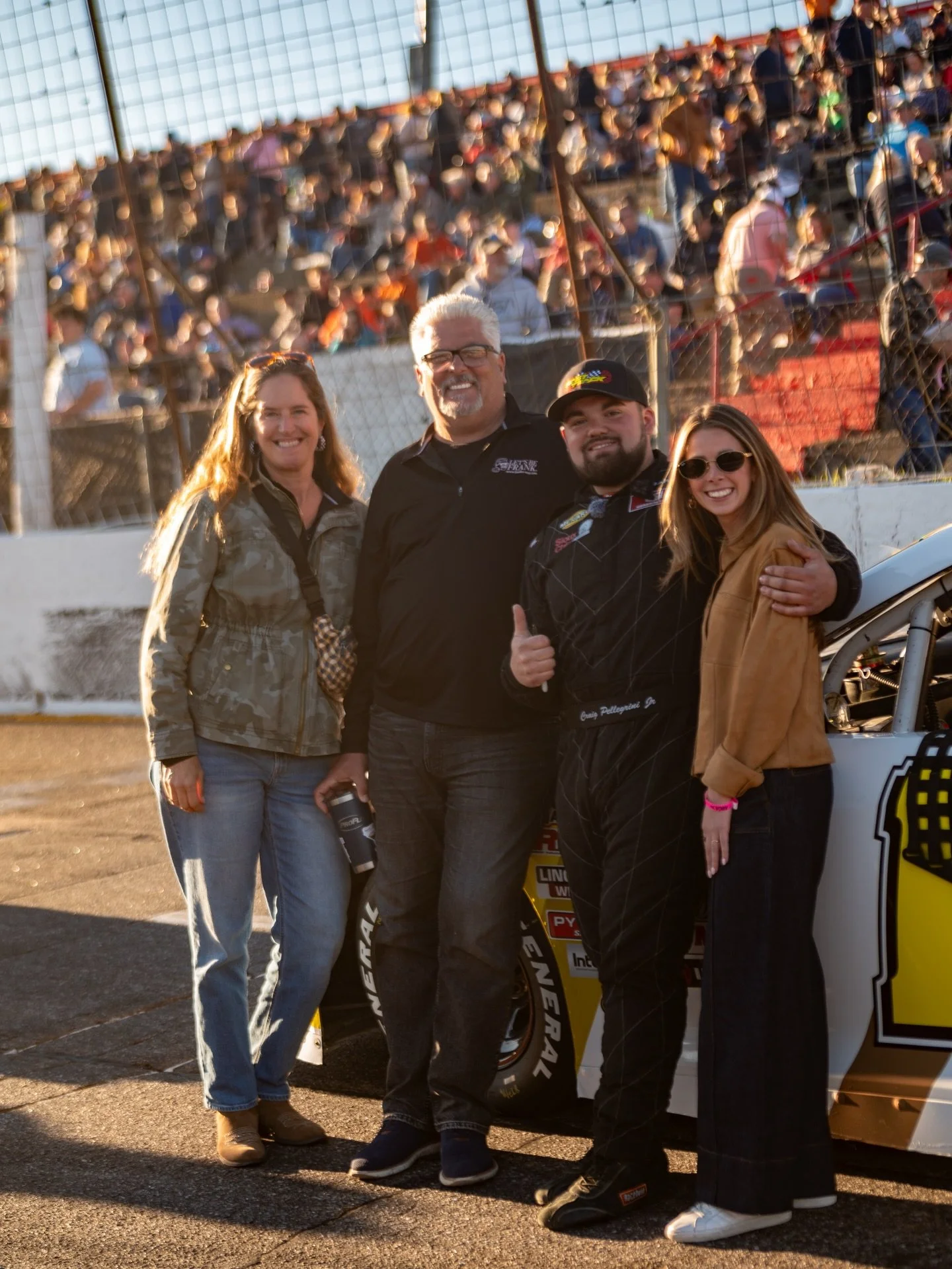 It&rsquo;s RACE DAY ‼️ The Rockingham ARCA Menards East 125 kicks off at 11:30AM ET - catch live on FloRacing and Tubi TV&rsquo;s NASCAR channel 🏁

P.S. - look out for Craig&rsquo;s new suit! 🔥