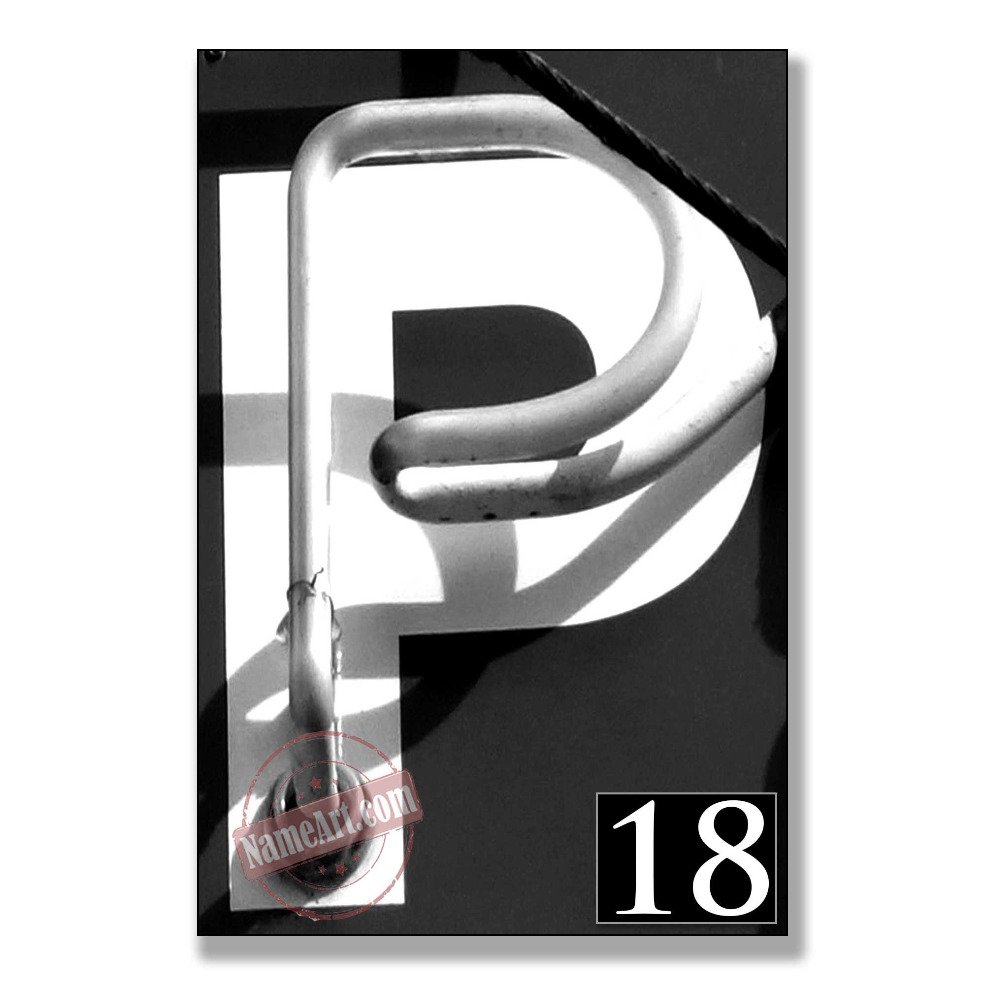 P - Letter Art Photos custom gifts personalized gifts letter art photos letter art pictures wall art decor custom