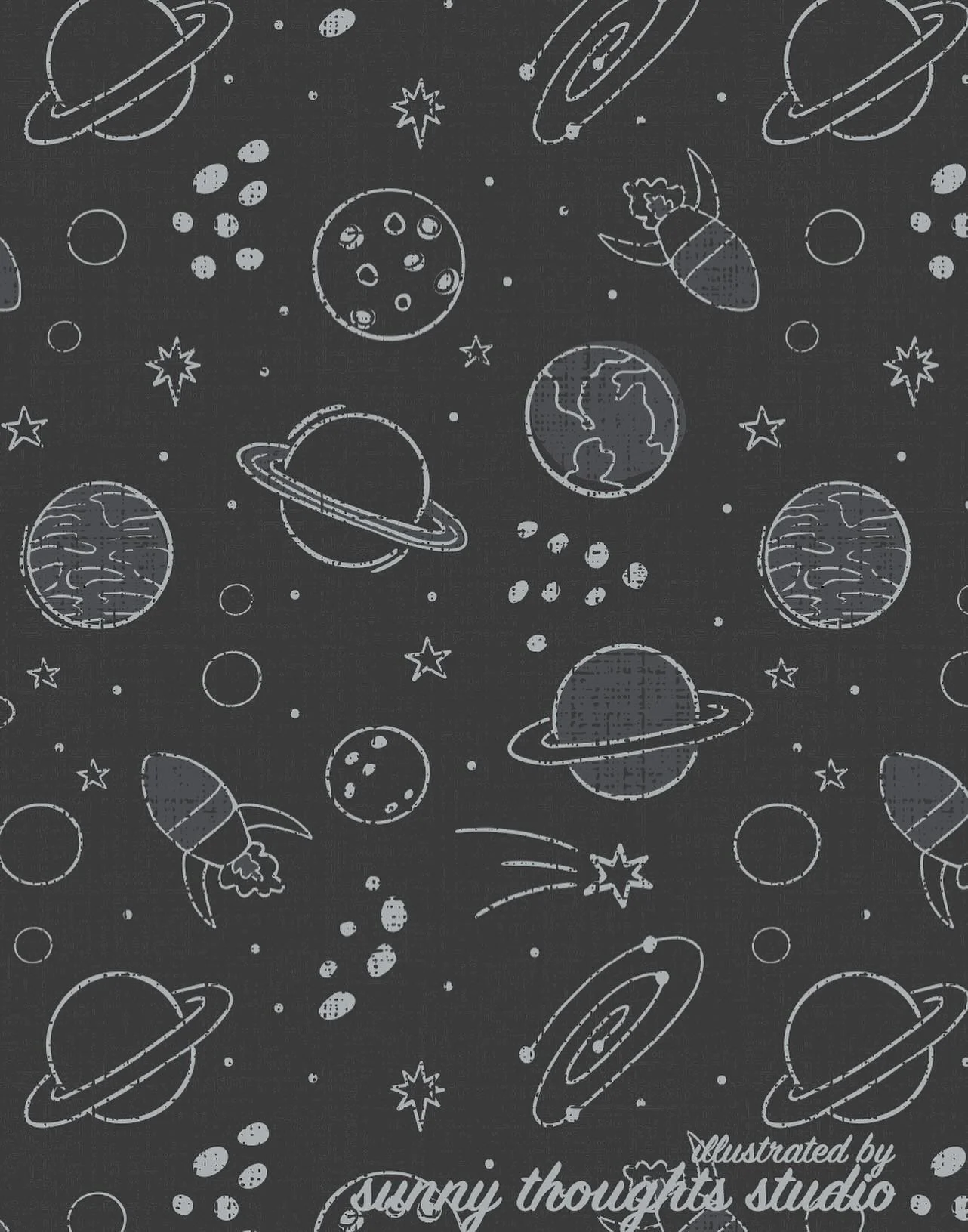 space space ✨

pattern available for licensing 🫶

#art #artistsofinstagram #illustration #surfacepatterndesigner #digitalart #digitalartist #pattern #patterndesign #surfacepatterndesign #patternlicensing #kids #spacepattern #planets #space #children