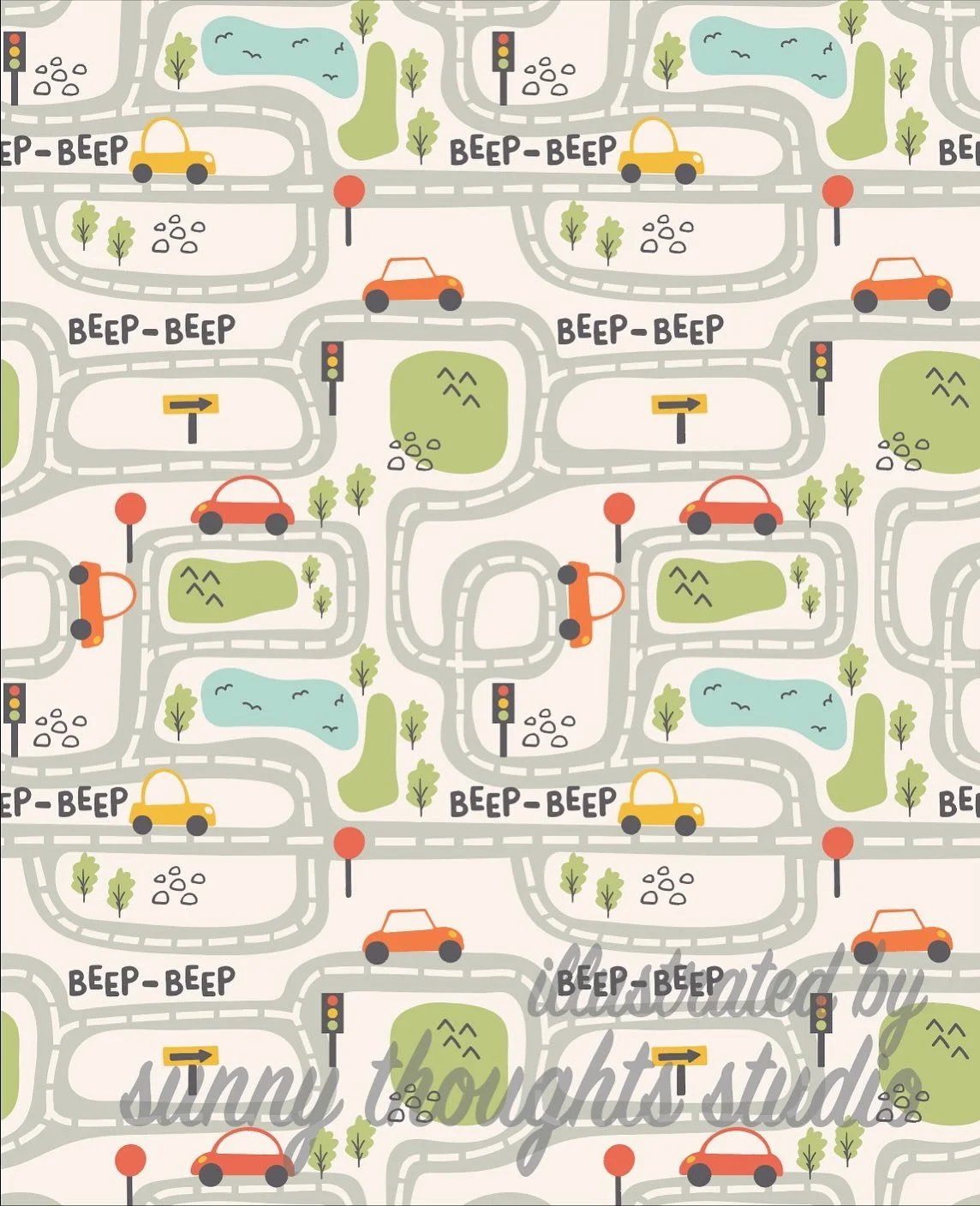 beep beep!! 🚗
kids pattern available for licensing 🏁

#art #artistsofinstagram #illustration #surfacepatterndesigner #digitalart #digitalartist #pattern #patterndesign #surfacepatterndesign #patternlicensing #kids #cars #vehicle #carpattern #childr
