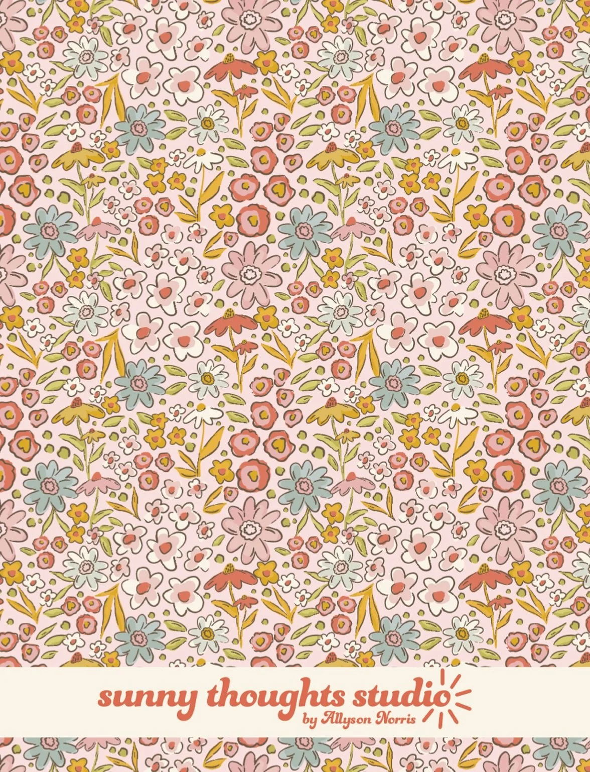 summer is almost here &amp; the flowers are blooming!! i would love to see this pattern on stationary, kids bedding, or a cute little onesie! where do you guys think this pattern should land??

#artlicensing #artlicensingportfolio #artlicensingcollec