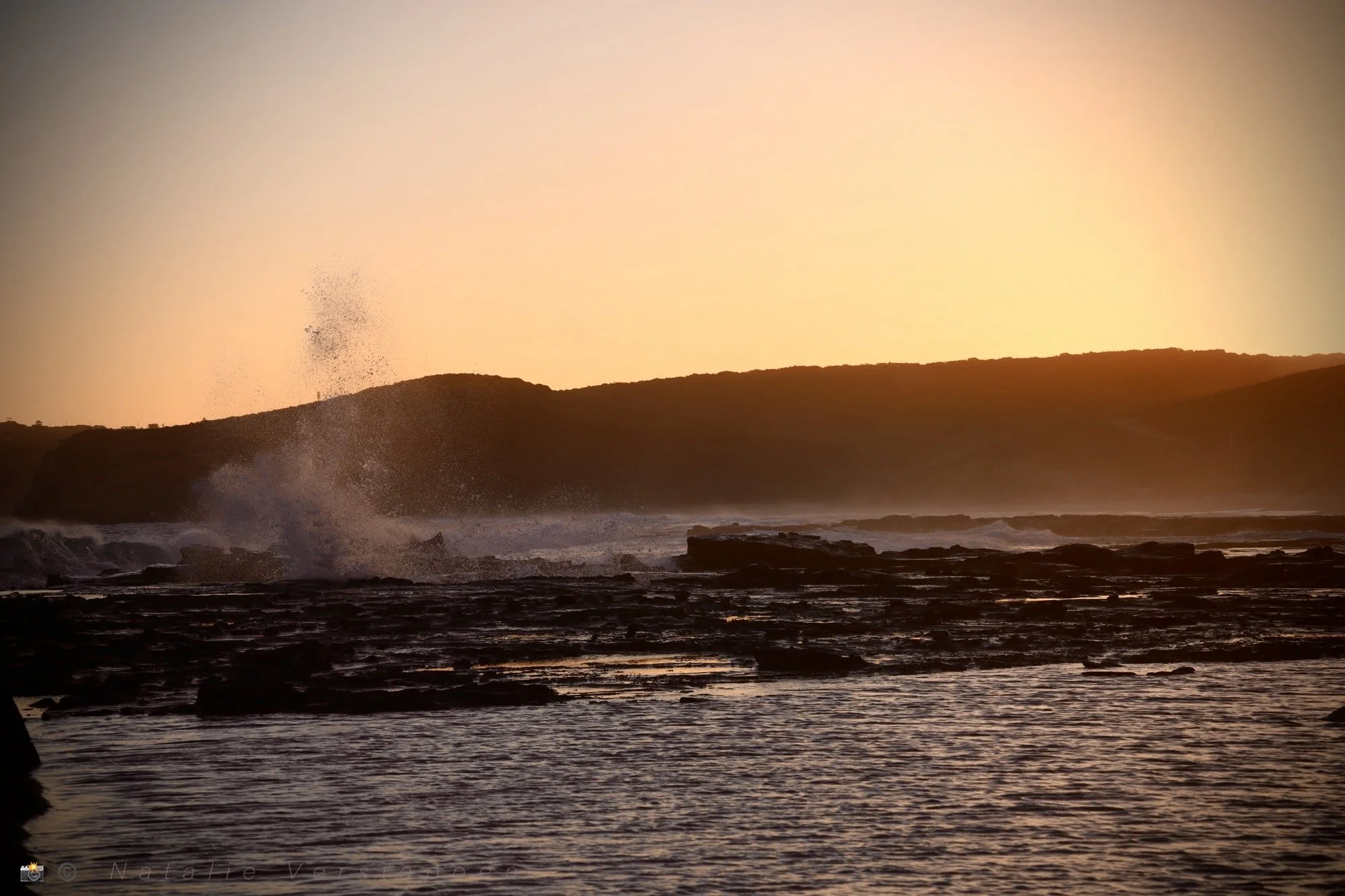 Golden Aura - Soft strength, pieced together 