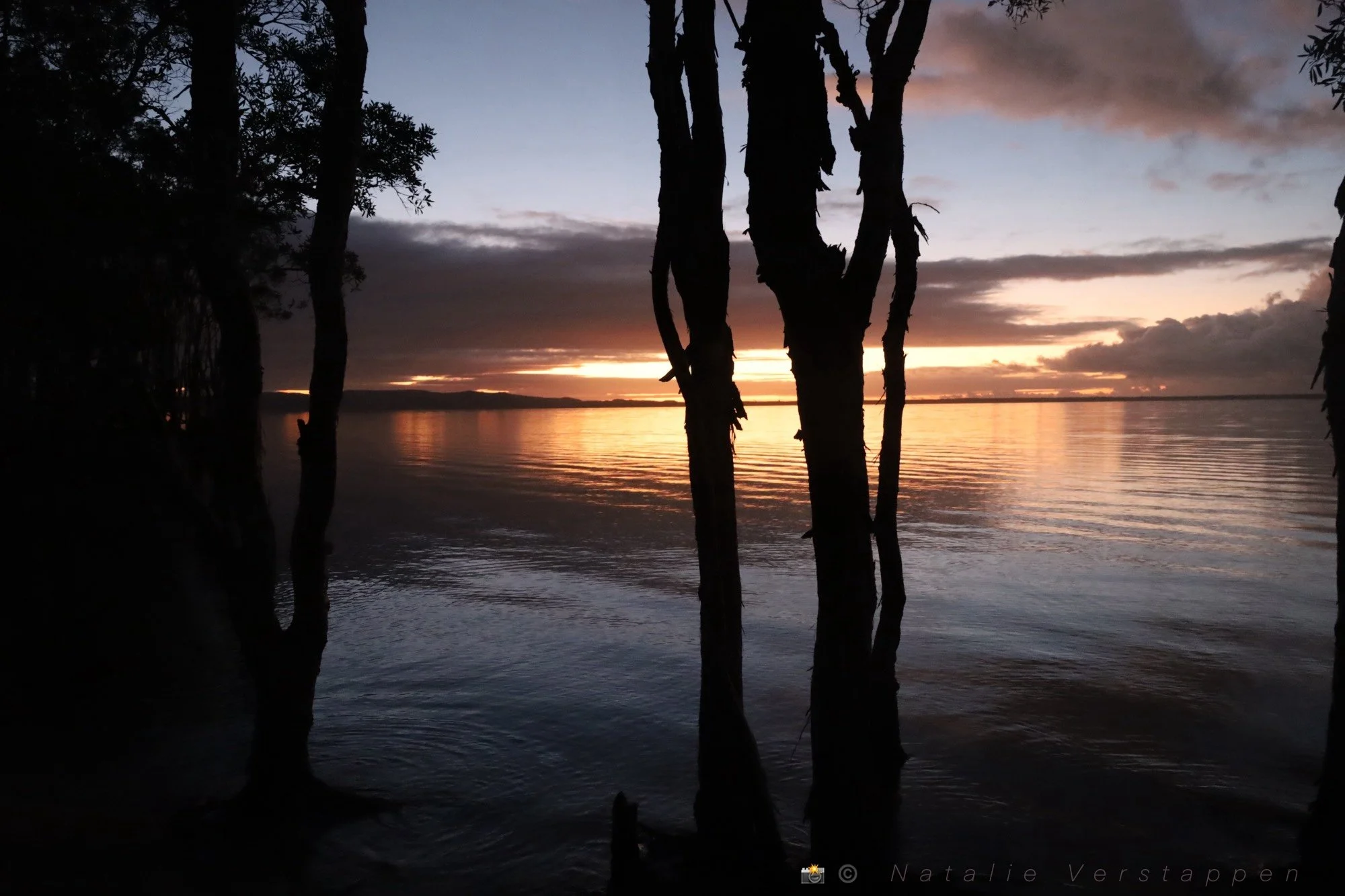 A Glance Over Water - Where light meets darkness
