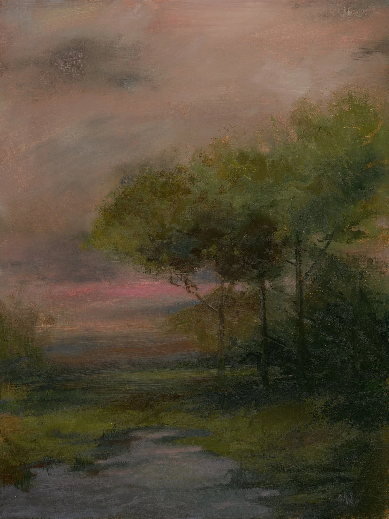 Solitude - 350
9'' x 12'' 
Framed
Oil on Panel