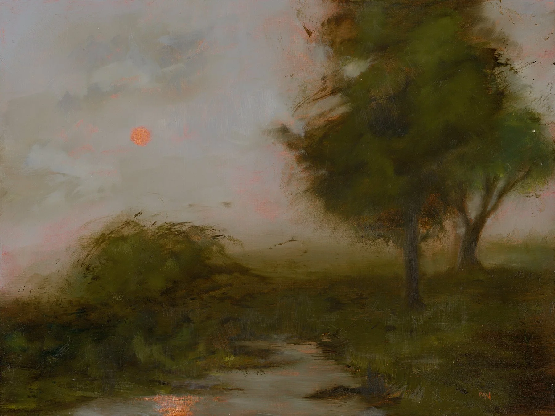 Escape - SOLD
9'' x 12'' 
Framed
Oil on Panel