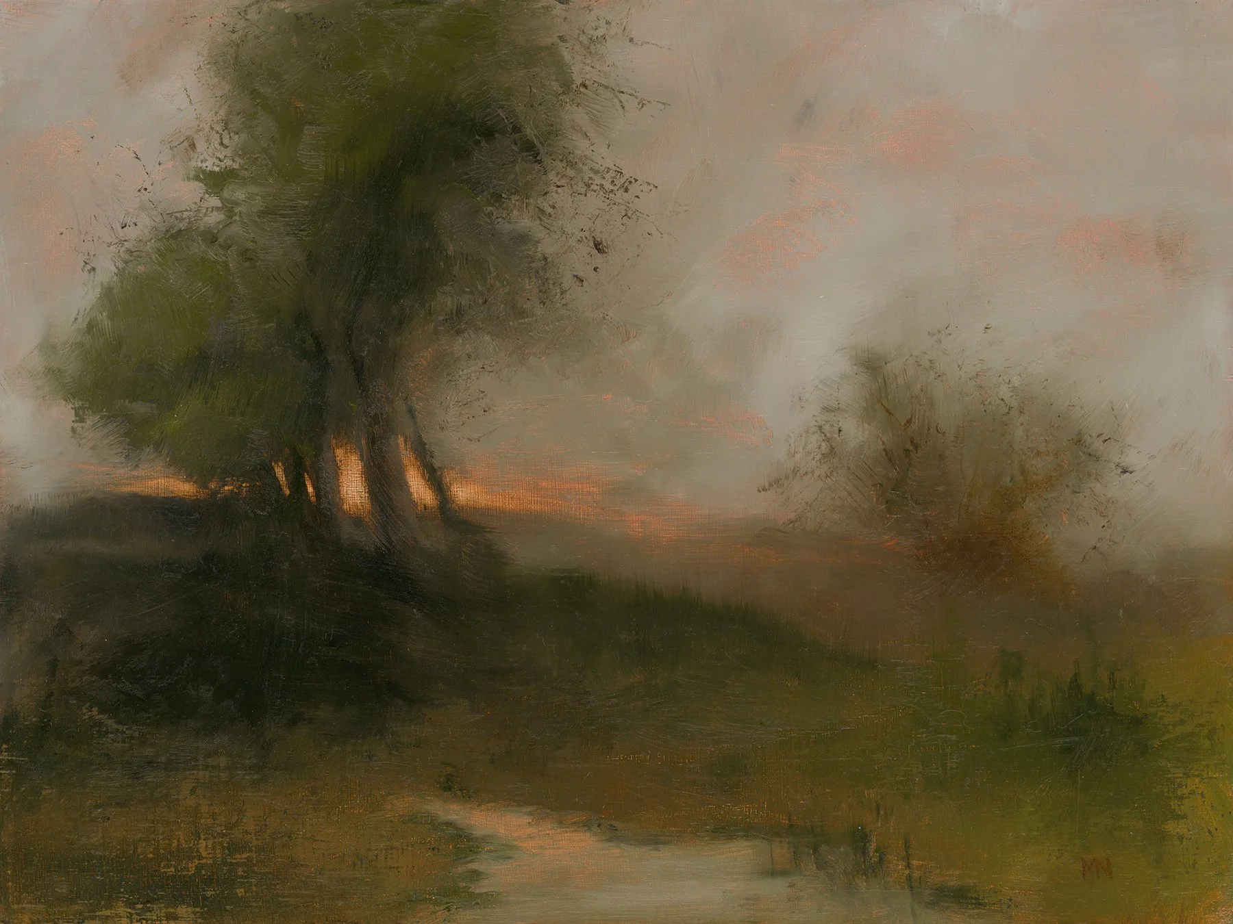 Awakening - 350
9'' x 12'' 
Framed
Oil on Panel