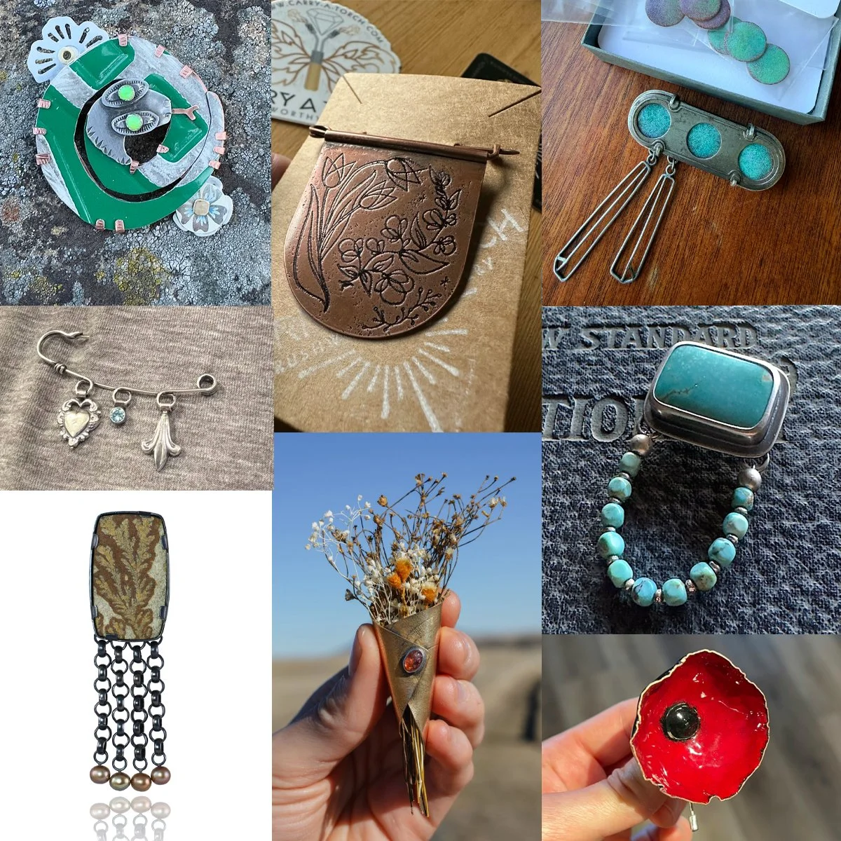 Slowmade Collective Brooch Swap