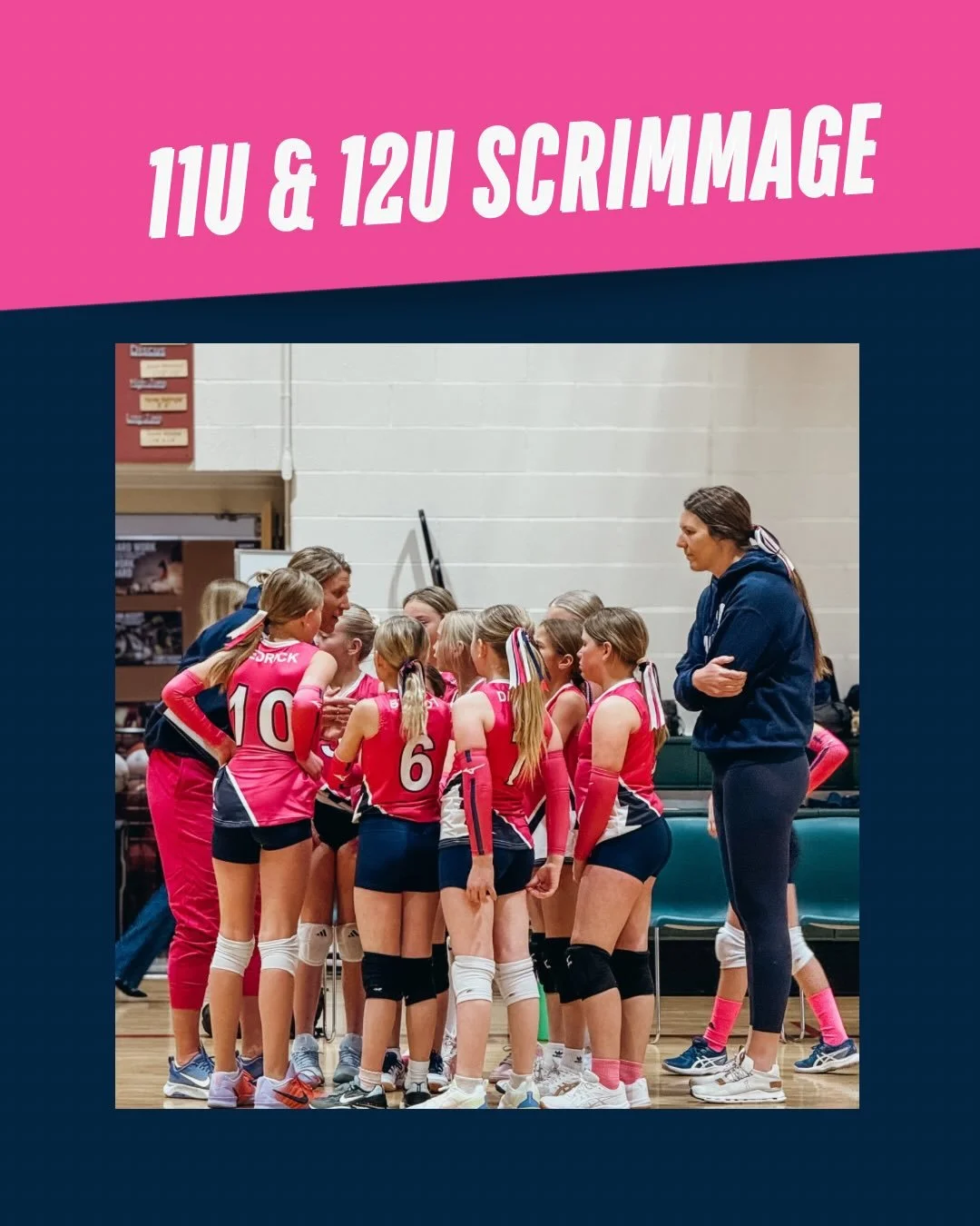 Our 11U &amp; 12U teams SHOWED UP for their scrimmages against&nbsp;United VBC on Sunday!

Our 11U stepped up to compete against United&rsquo;s 12U, gaining valuable experience and already showing growth both individually and as a team. We&rsquo;re e