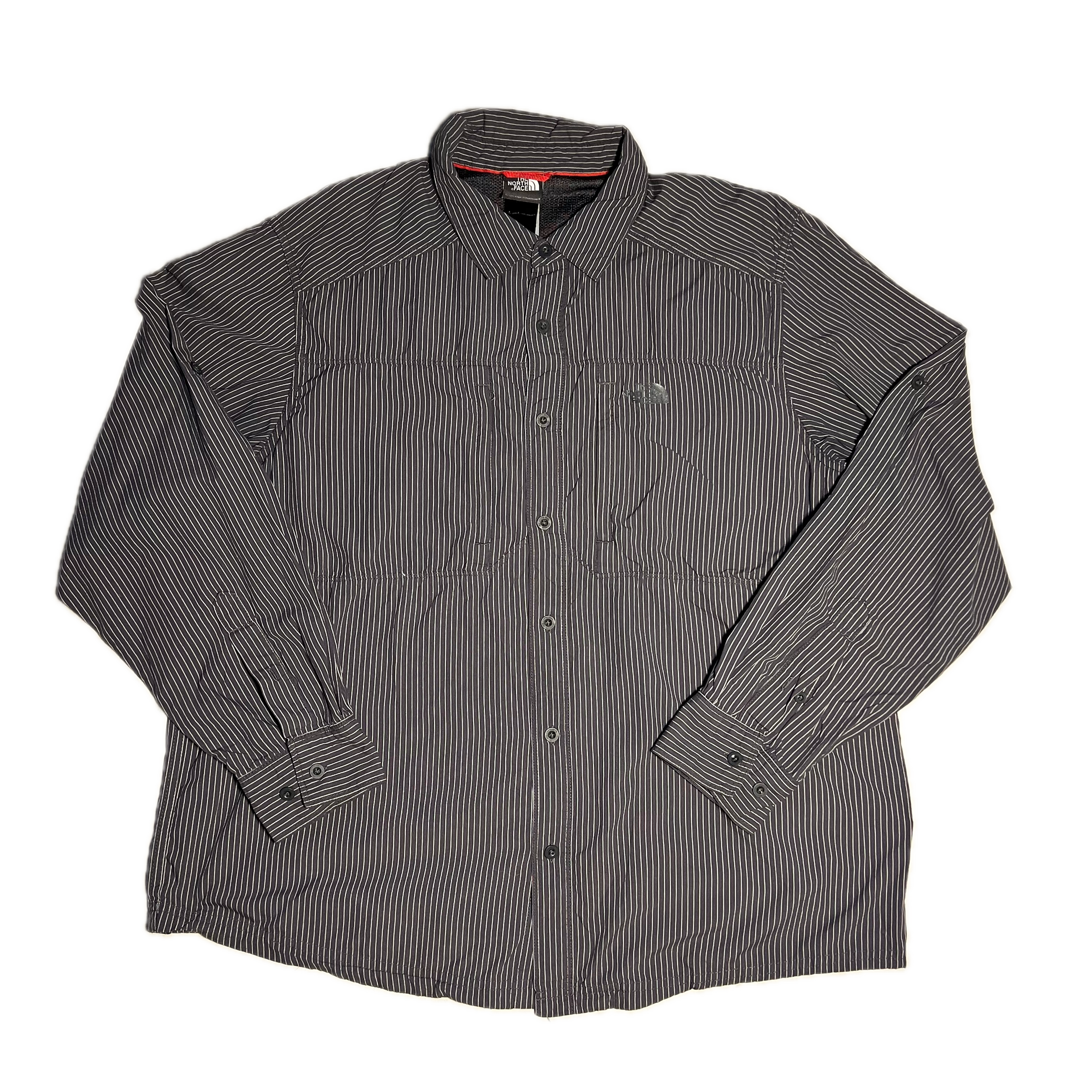 The North Face Striped Button Down | Mens XL