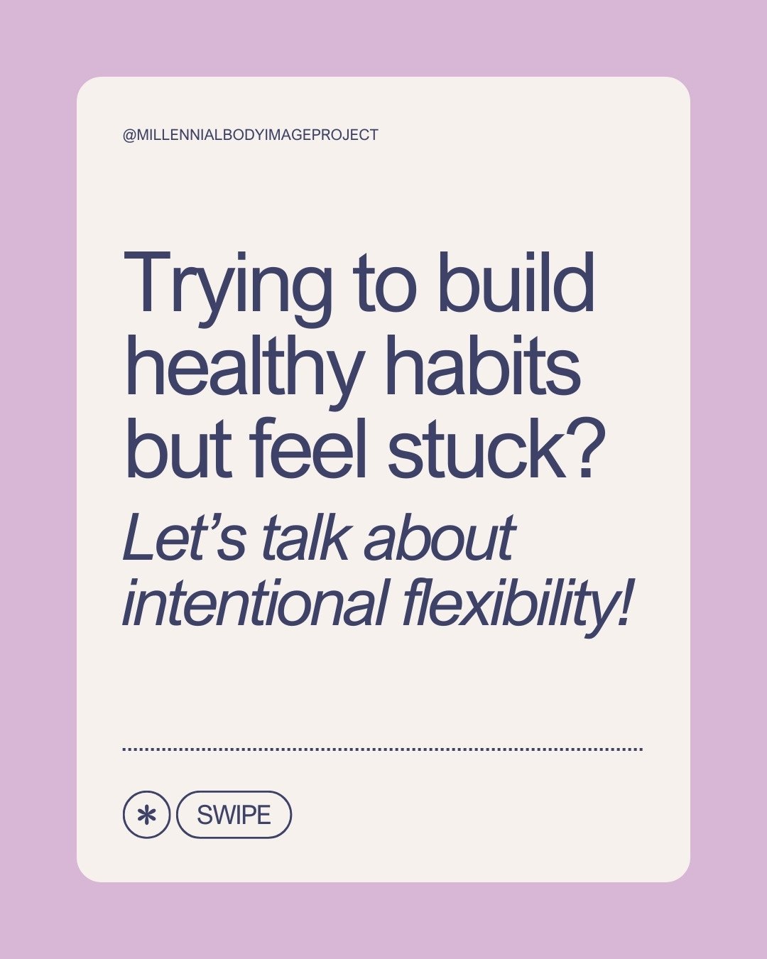 Ever feel like you&rsquo;re stuck between two extremes? ⁠
⁠
On one side: rigid food rules, strict workout schedules, tracking everything to a T.⁠
⁠
On the other: rejecting all structure, feeling lost, and struggling to build habits that actually feel