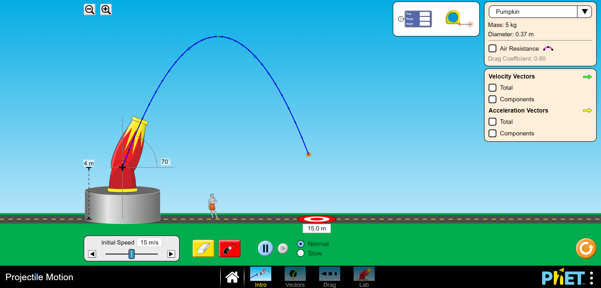 Projectile Motion — Vault Learning Games Library
