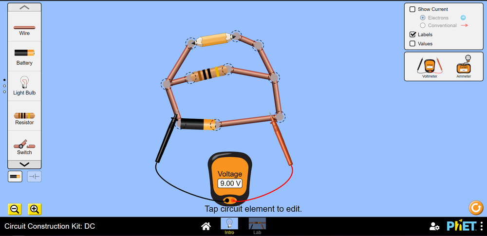 Circuit Construction Kit: DC — Vault Learning Games Library