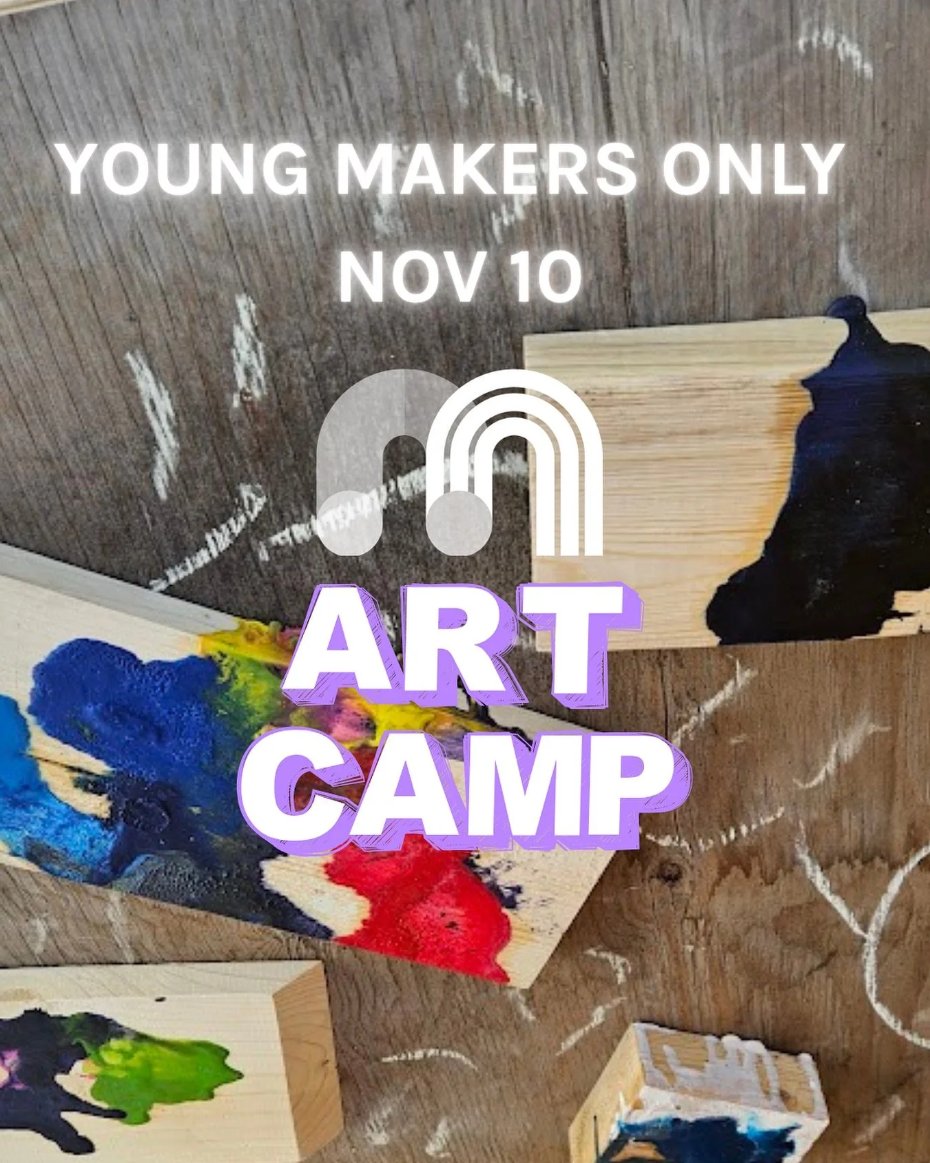 🎨 School closed on Monday but we're open for our Day Art Camp! Send your young makers to Makerspace for a fun, hands-on art day with Gild Studios to explore colour, composition, and creativity through guided projects.

Monday Nov 10: 9 AM&ndash;3:30