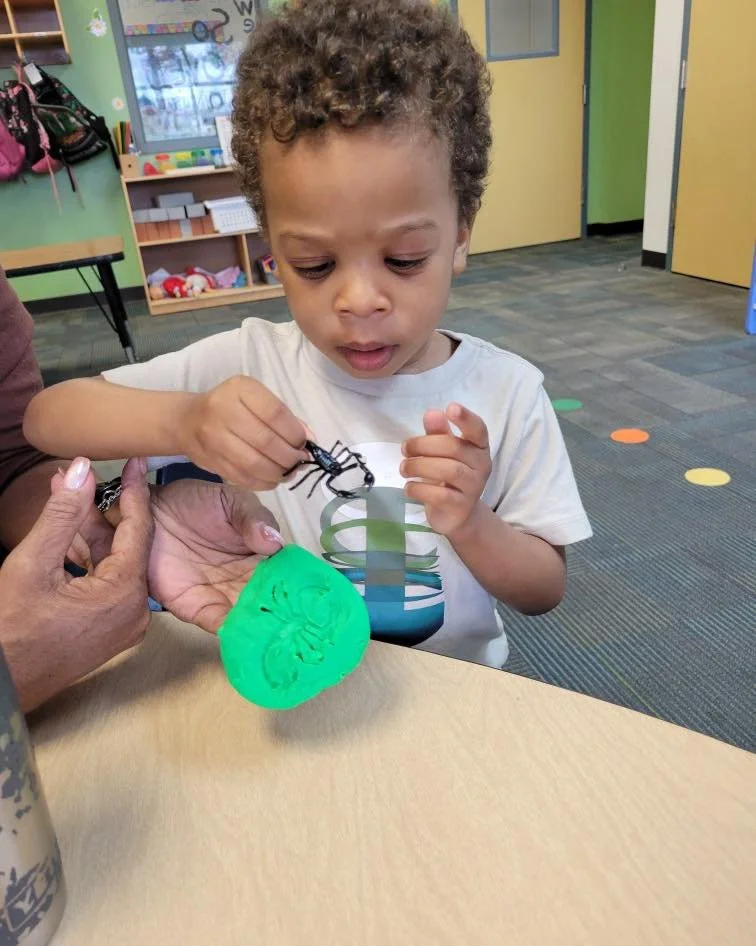 &ldquo;Bugging out for Jesus! 🐞🪨✨
Our little explorers in the 2&rsquo;s class turned playdoh into *bug fossils* and had SO much fun digging into God&rsquo;s amazing creation! From squishy caterpillars to wiggly worms, every tiny creature reminds us