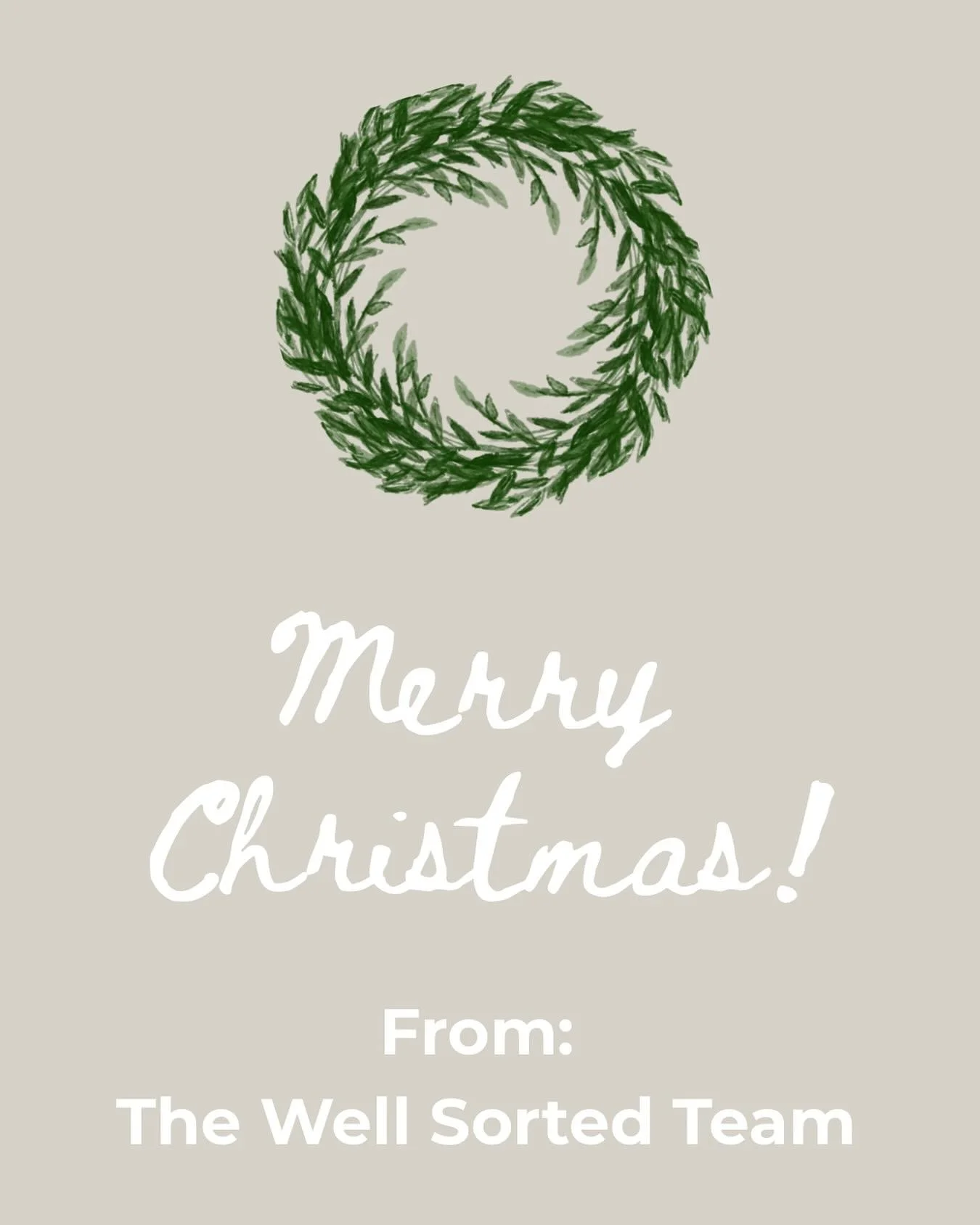 We hope each of you are having a wonderful Christmas! 🎄