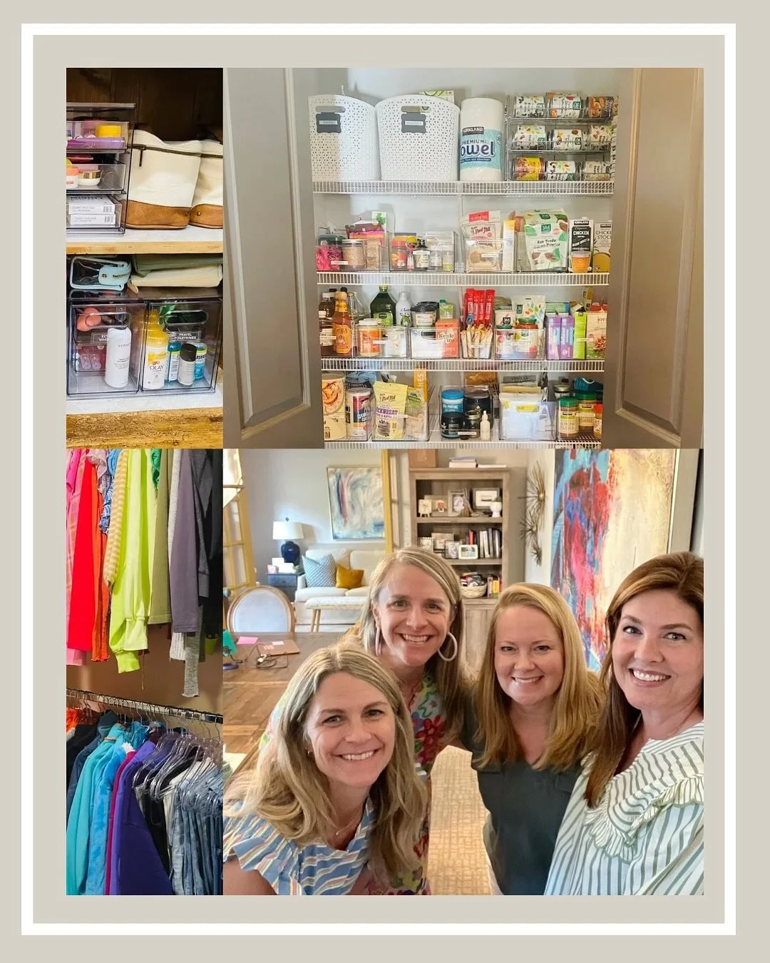 Exciting news!  We were featured on &lsquo;Two Scoops with Sprinkles&rsquo; podcast (April 17-S2 E36) discussing our organizing business.  We shared some of our favorite organizing tips and about our journey as a company!  Head over to hear the full 