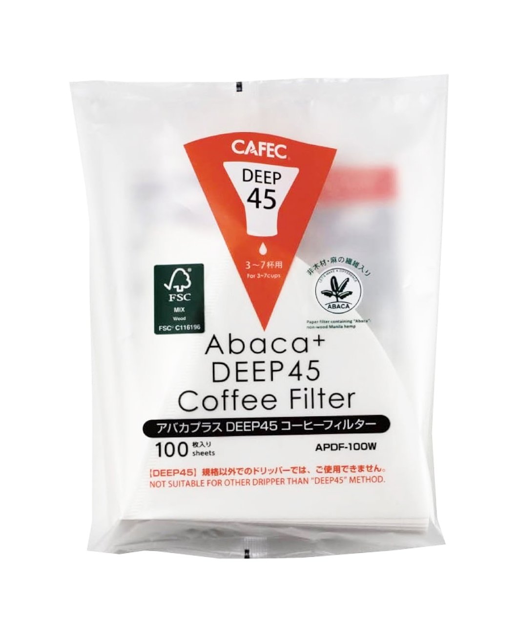 Filtro de Abaca+ deep 45