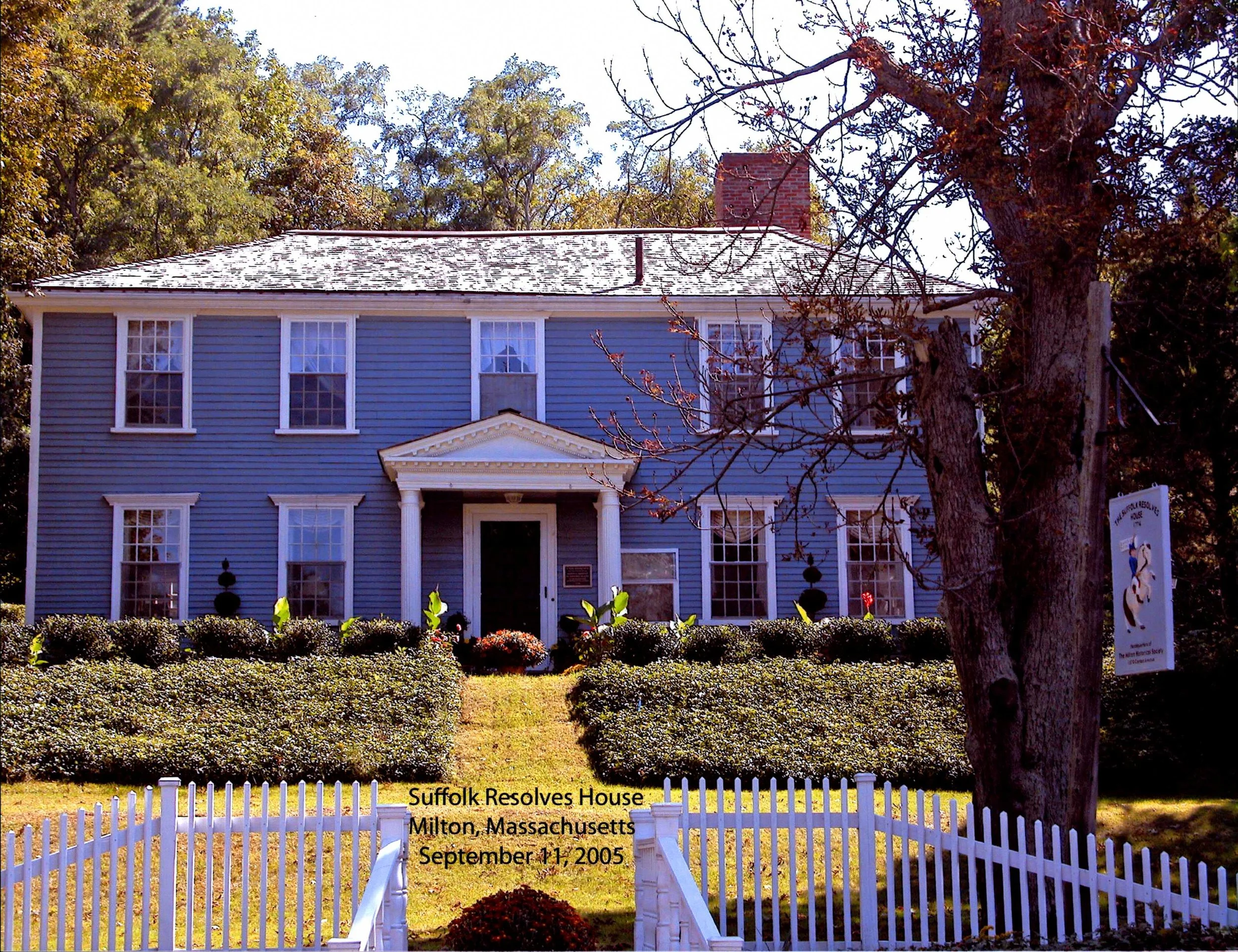 Suffolk Resolves House | Discover Local History Today — Milton ...