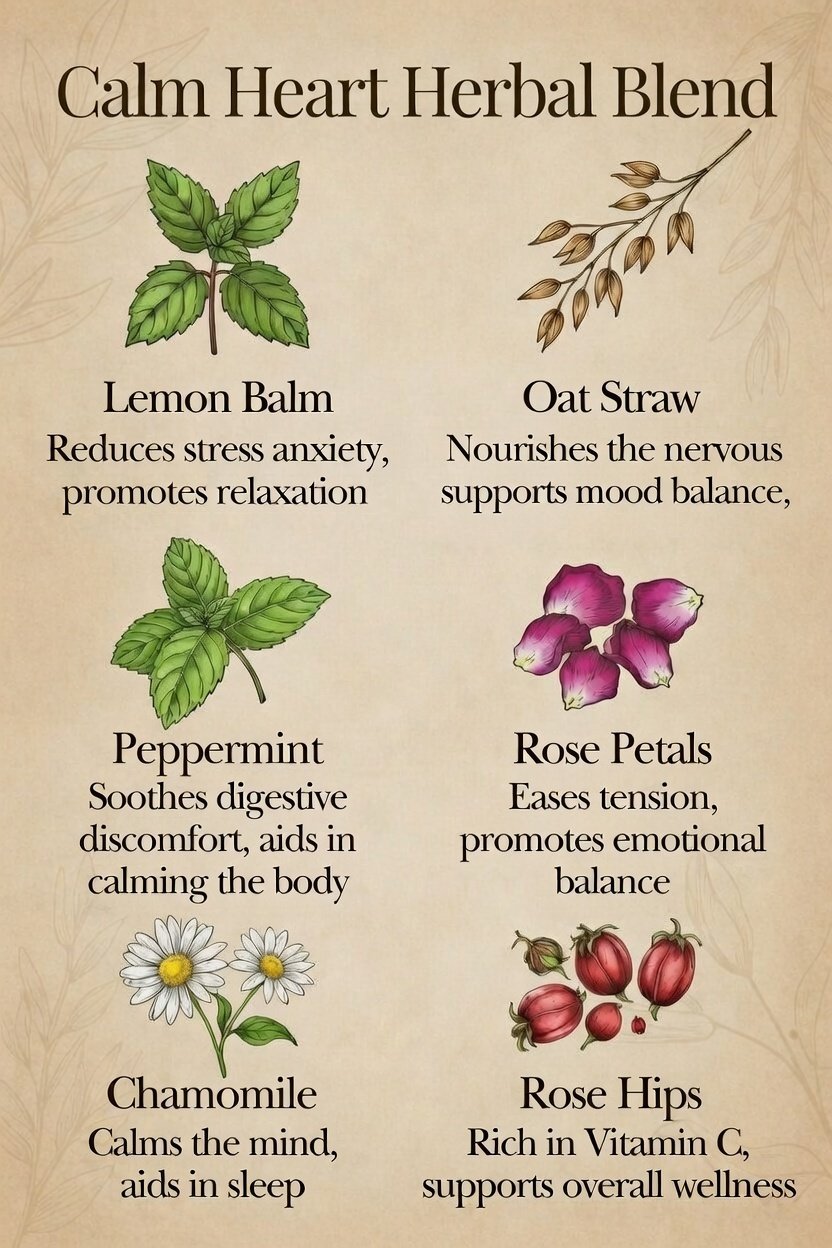 Gentle Heart Herbal Tea Blend .6 oz