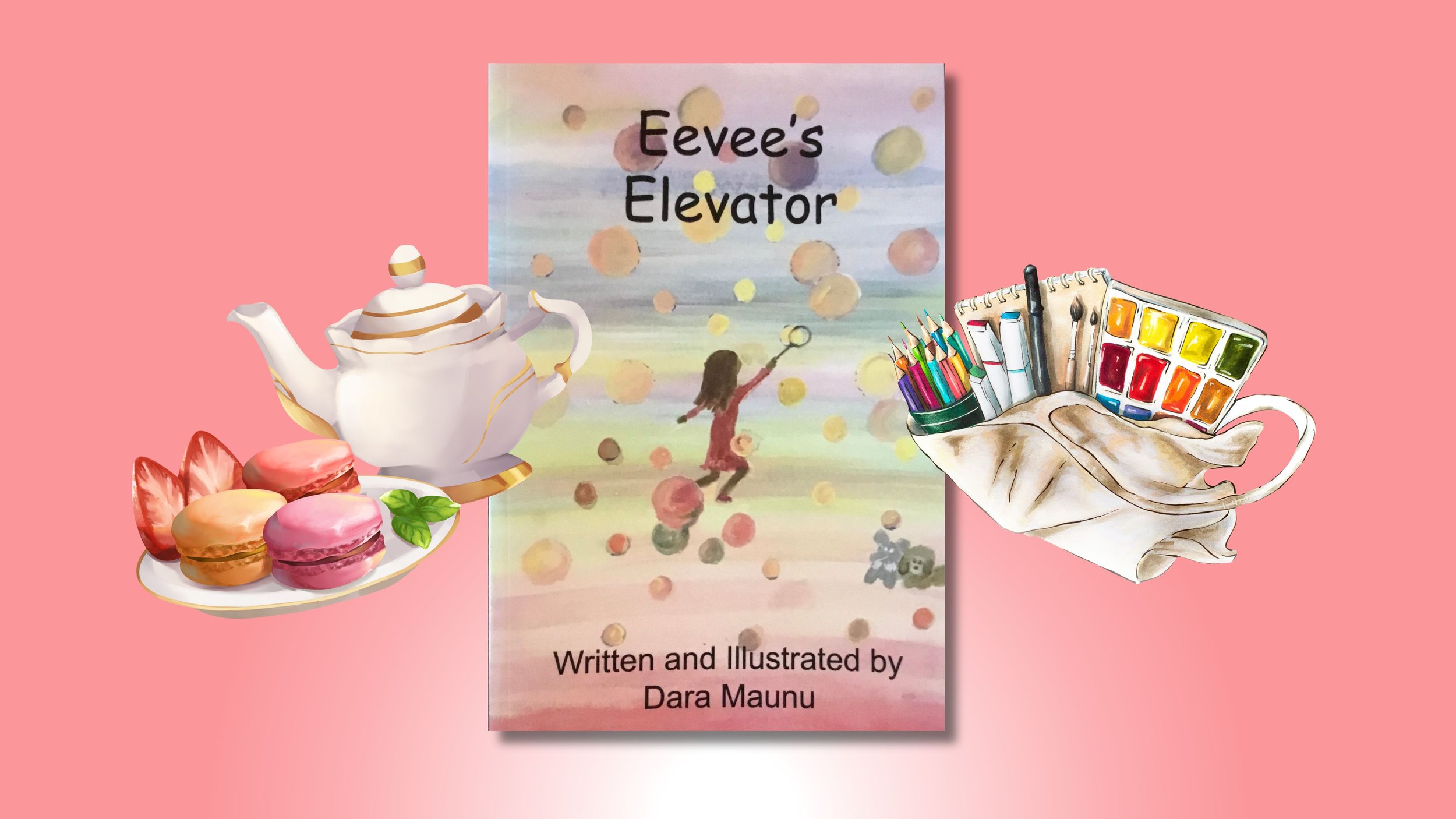 Eevee's Elevator Book Reading, Tea Party, and Hands-on Art Event with Dara Maunu