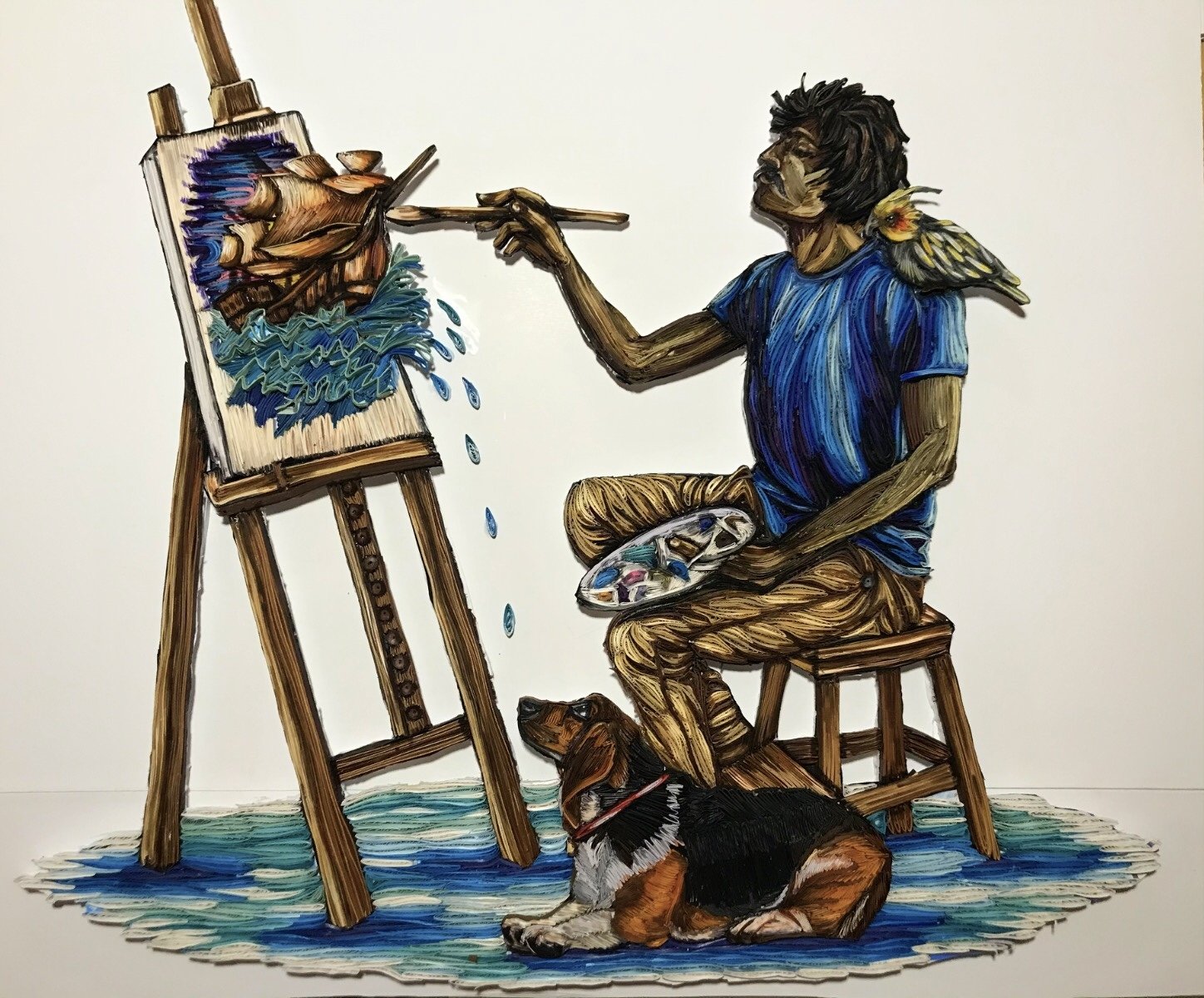 "The Tide Turns" Eduardo the Artist by Nikki Besser