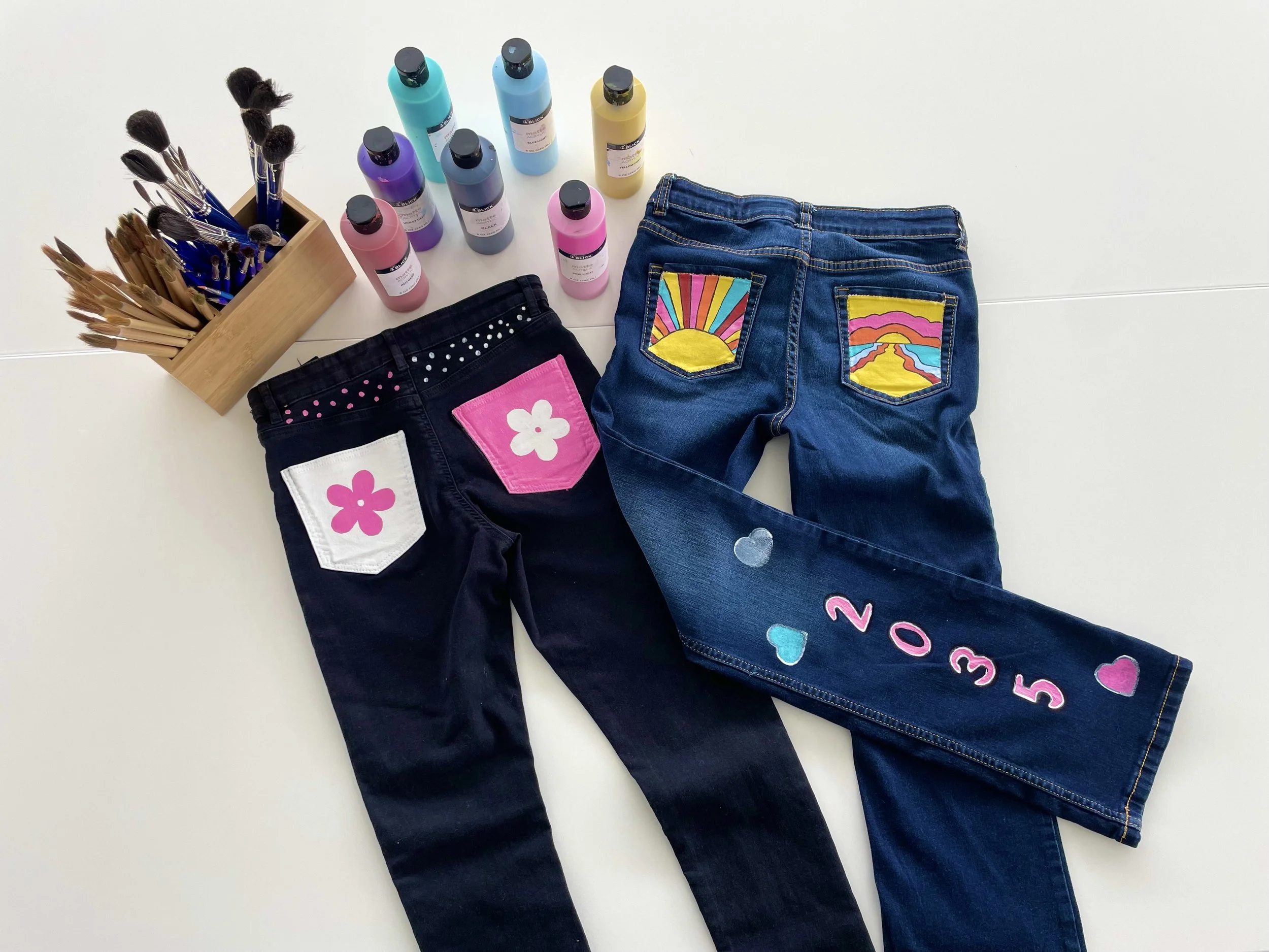  Free Young Artist Studio | Wearable Art: Denim Reimagined