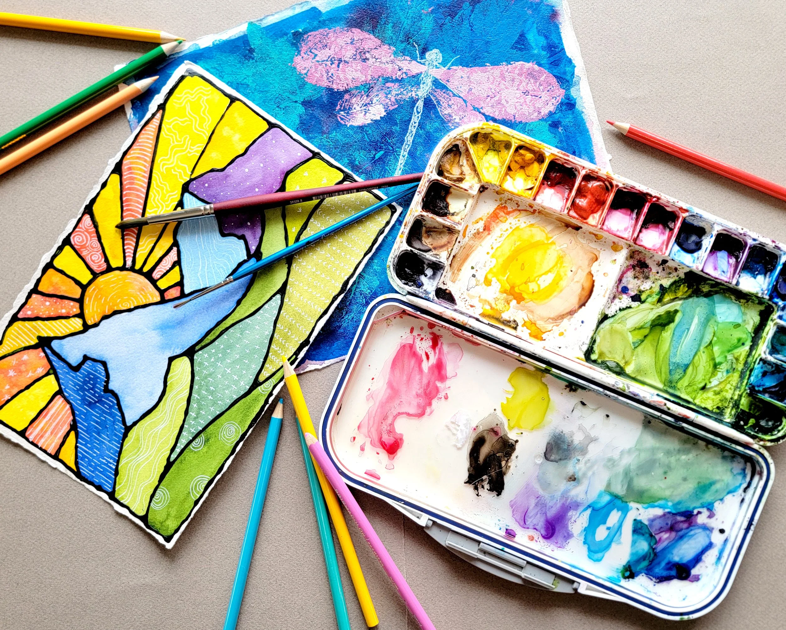 Summer in Color | Weekly Art Classes with Holly Marie {Series 1: Ages 12-17}