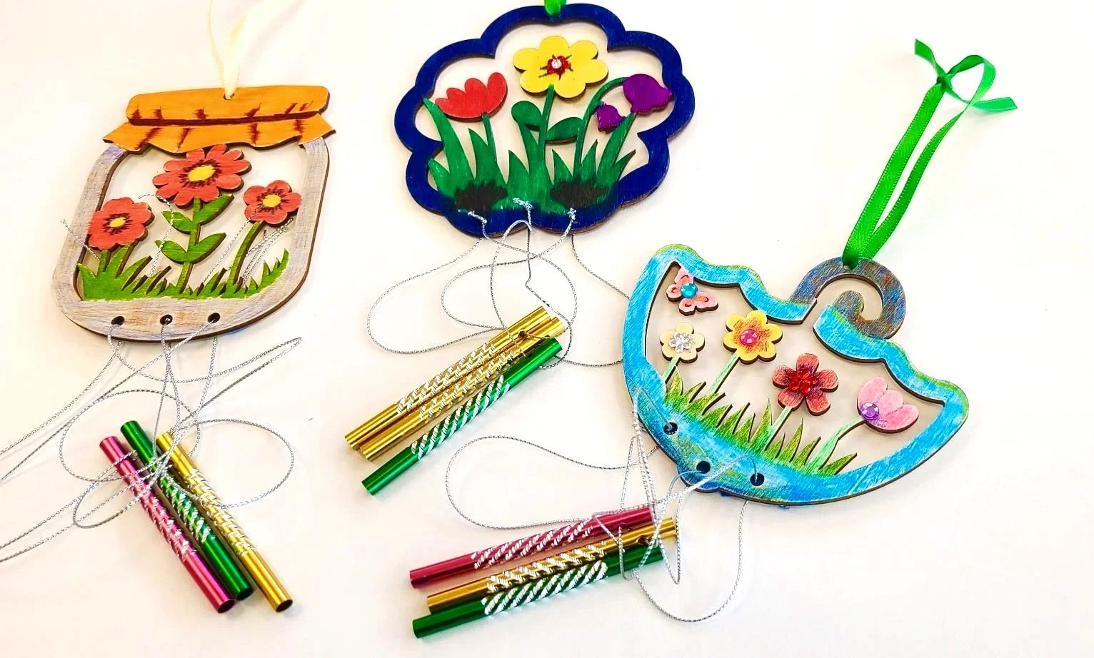 Free Crafts for Kids: Whimsical Wind Chimes