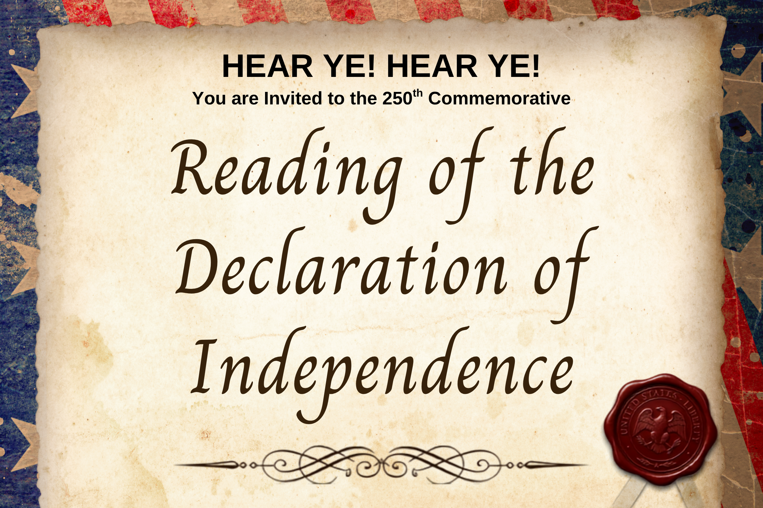 Reading of the Declaration of Independence | Hosted by the Warroad Heritage Center