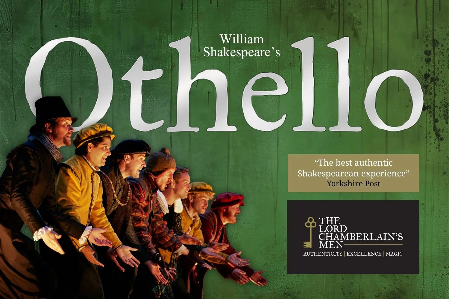 William Shakespeare’s Othello presented by The Lord Chamberlain’s Men 