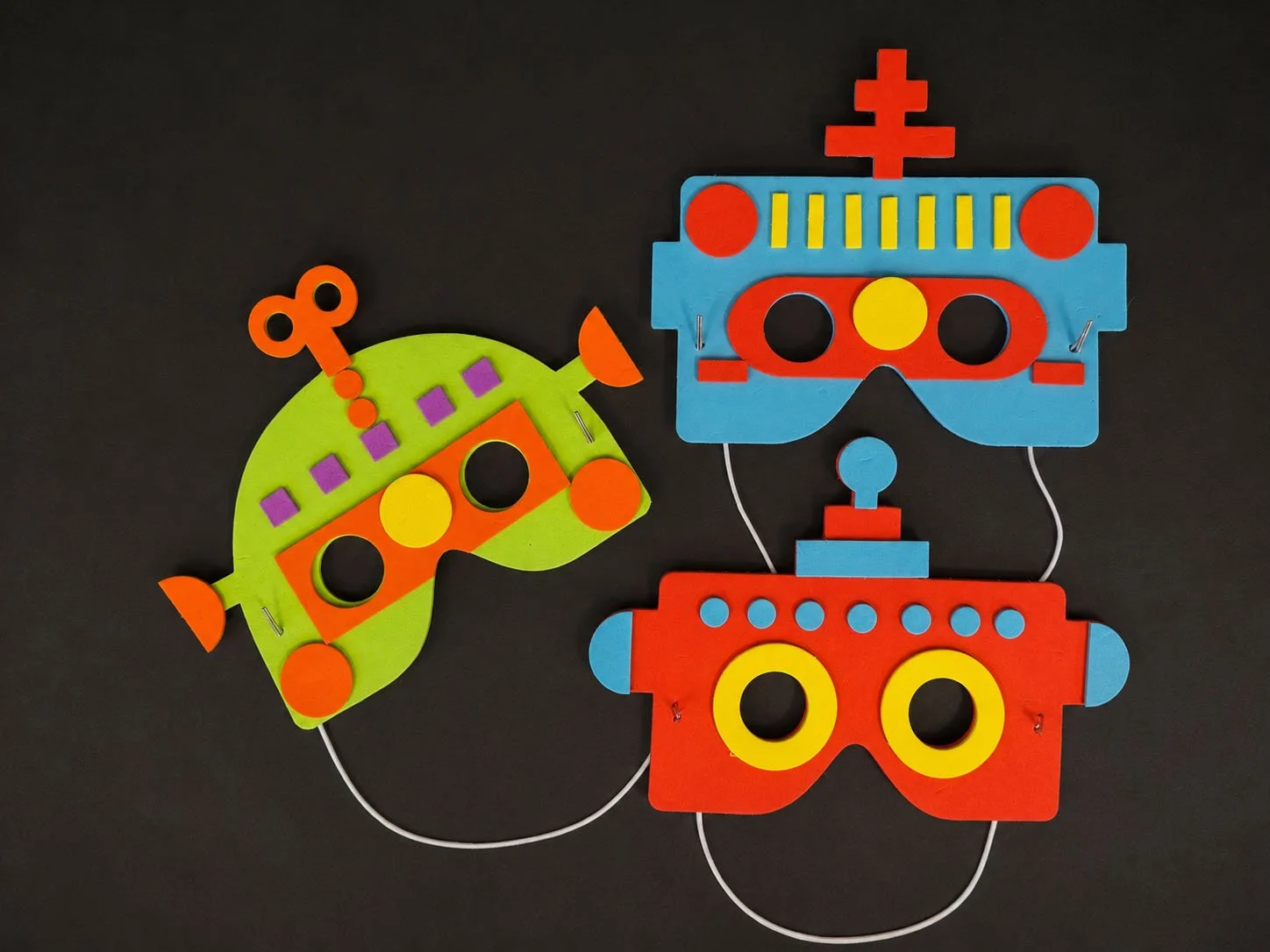 Free Crafts for Kids: Build-A-Bot Mask