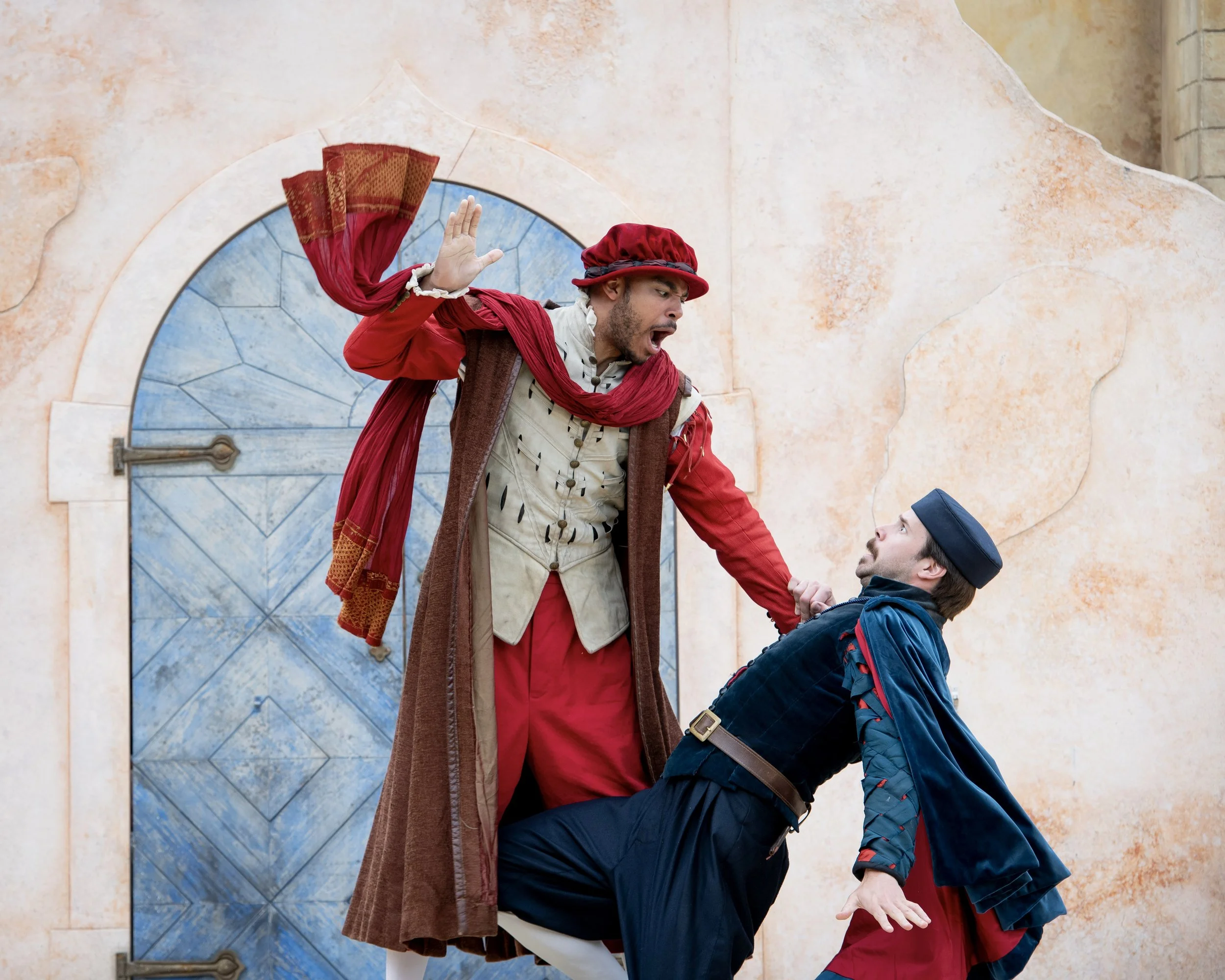 a fist fight in Othello