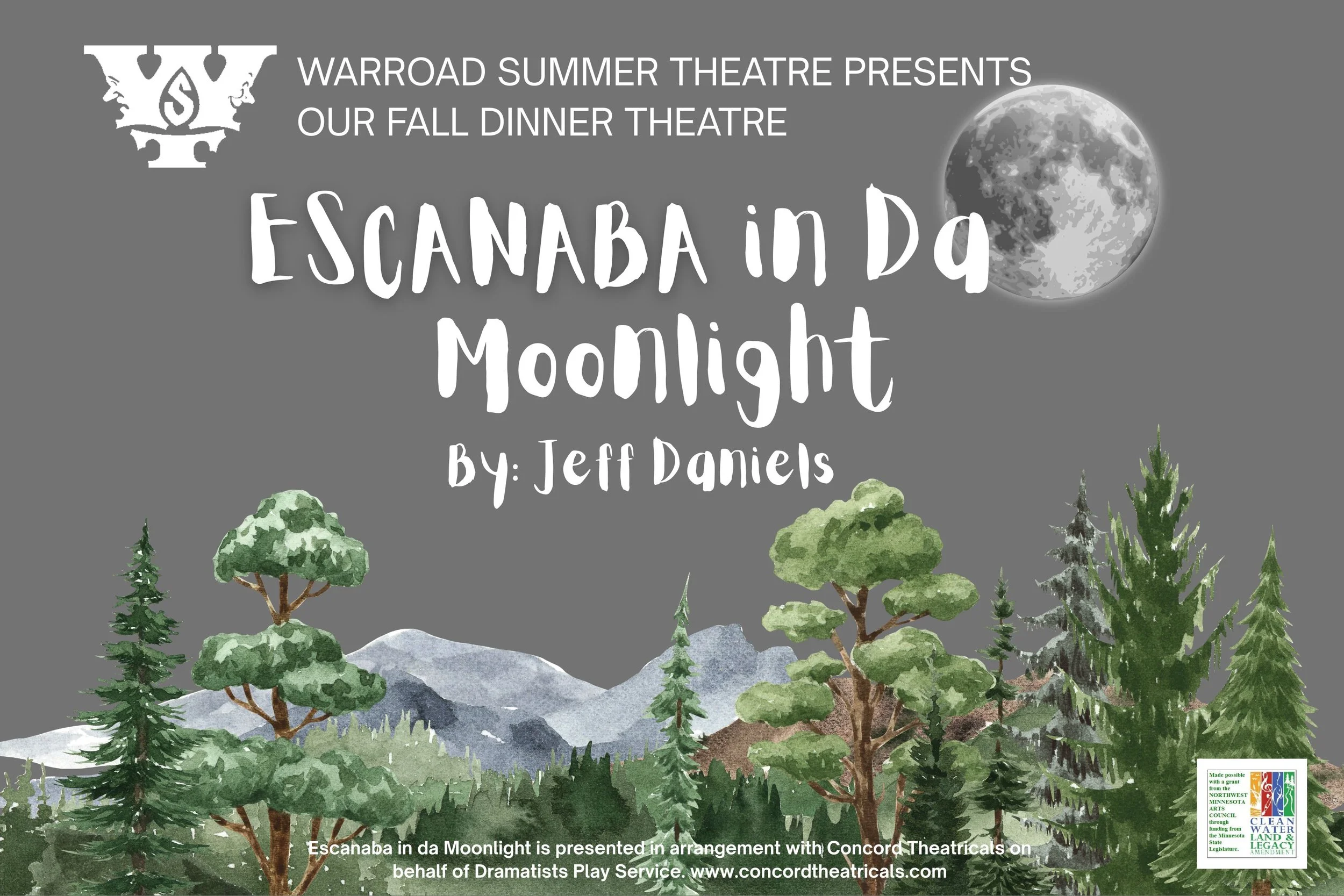 Escanaba in Da Moonlight | Dinner Theater presented by Warroad Summer Theatre