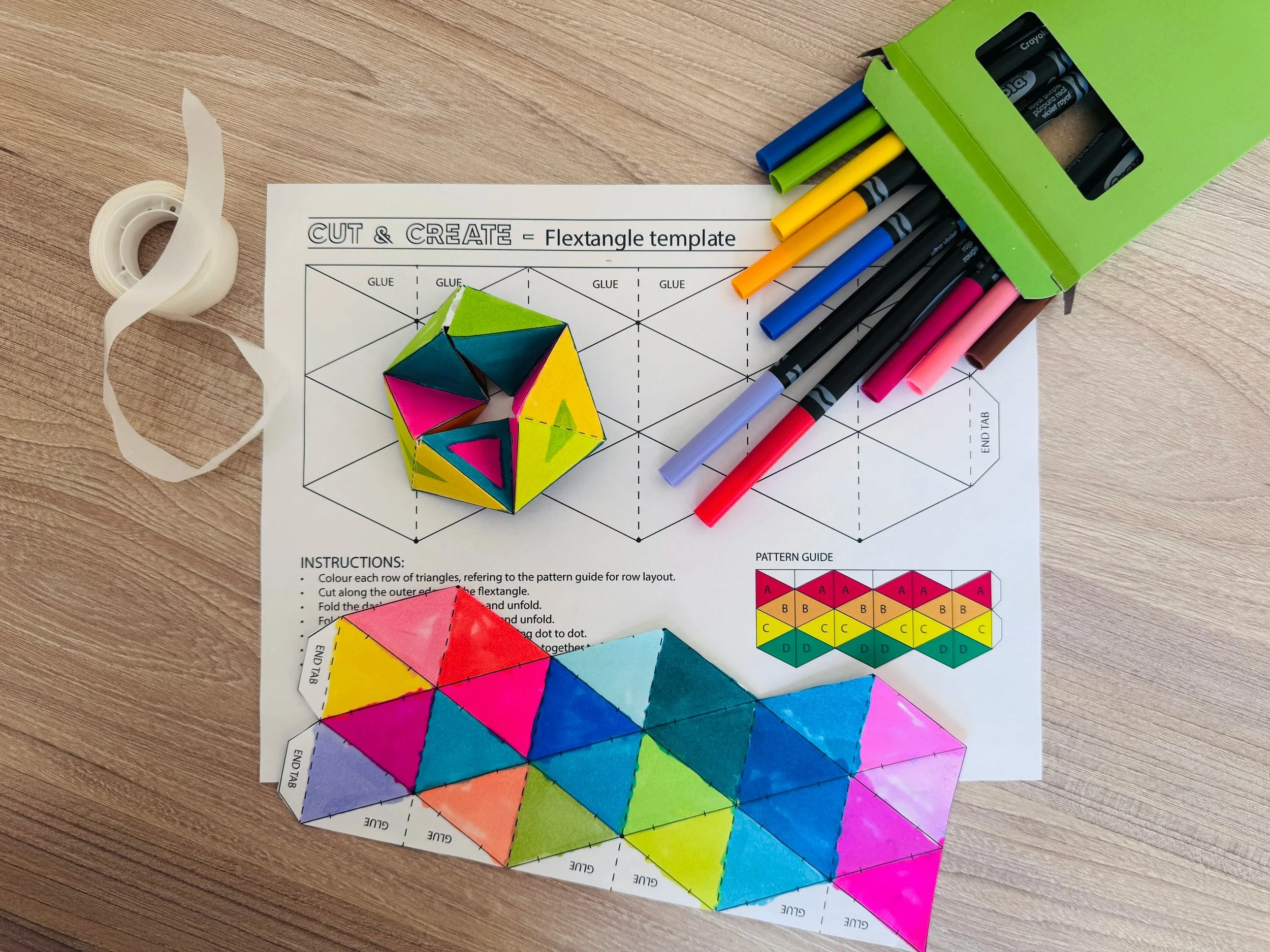 Free Young Artist Studio: Flextangle Fun — Warroad RiverPlace